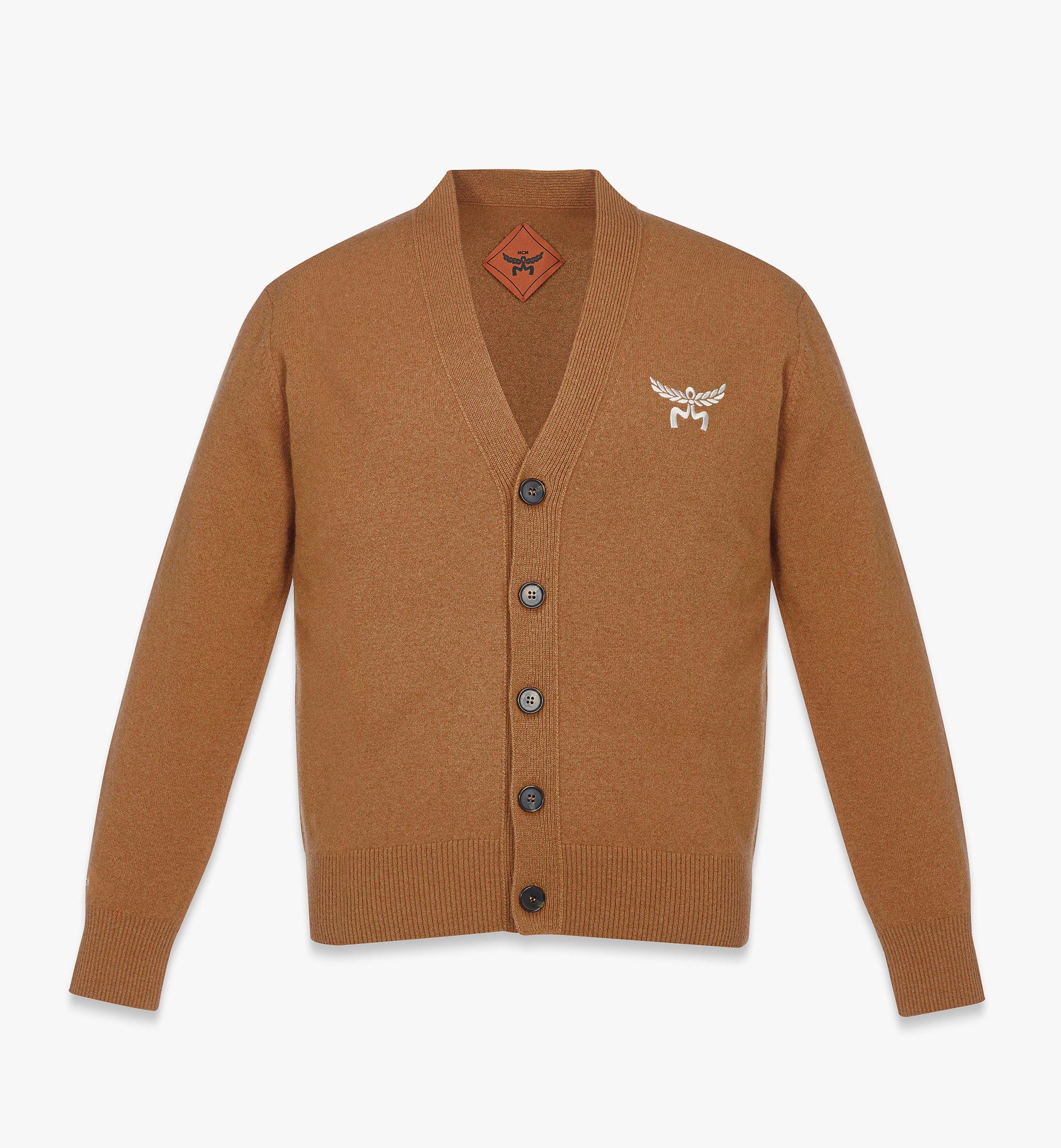 MCM Laurel Cardigan in Wool and Recycled Cashmere