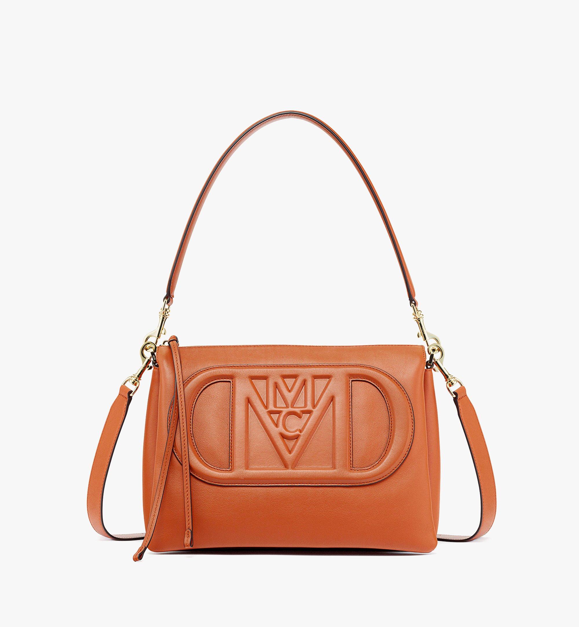 MCM Mode Travia Shoulder Bag in Spanish Calf Leather