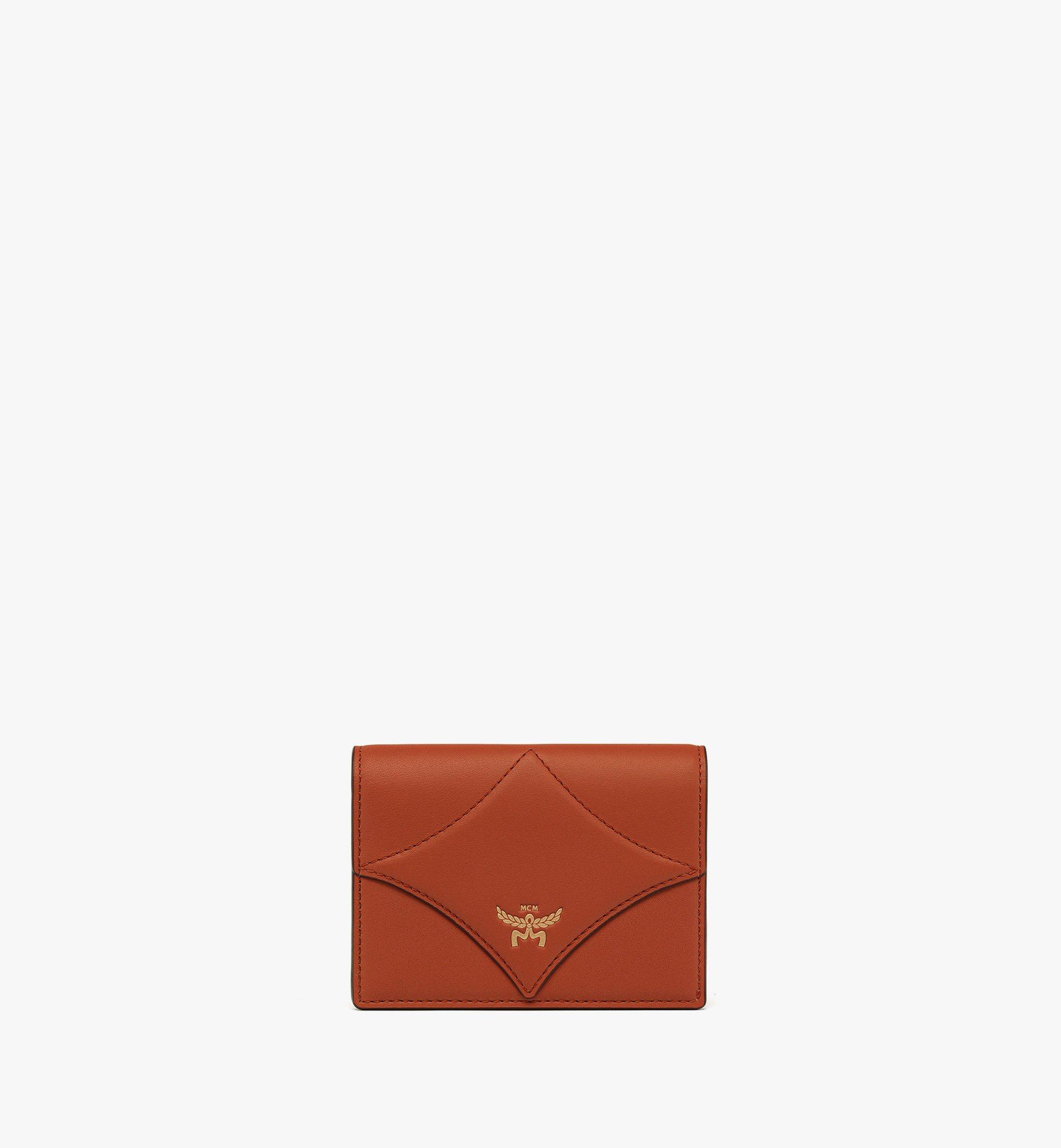 MCM Diamond Snap Wallet in Spanish Calf Leather
