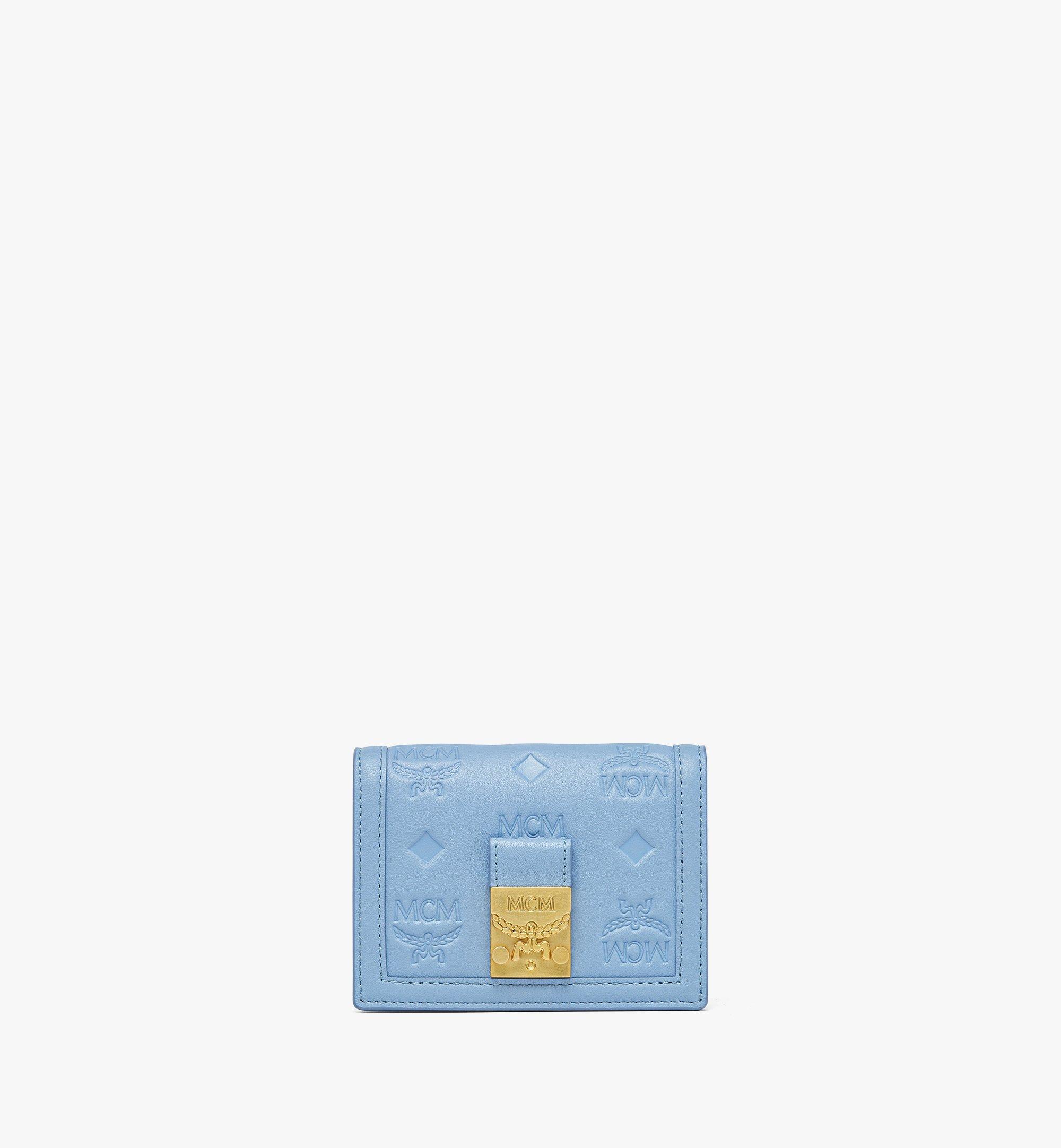 MCM Tracy Wallet in Embossed Monogram Leather