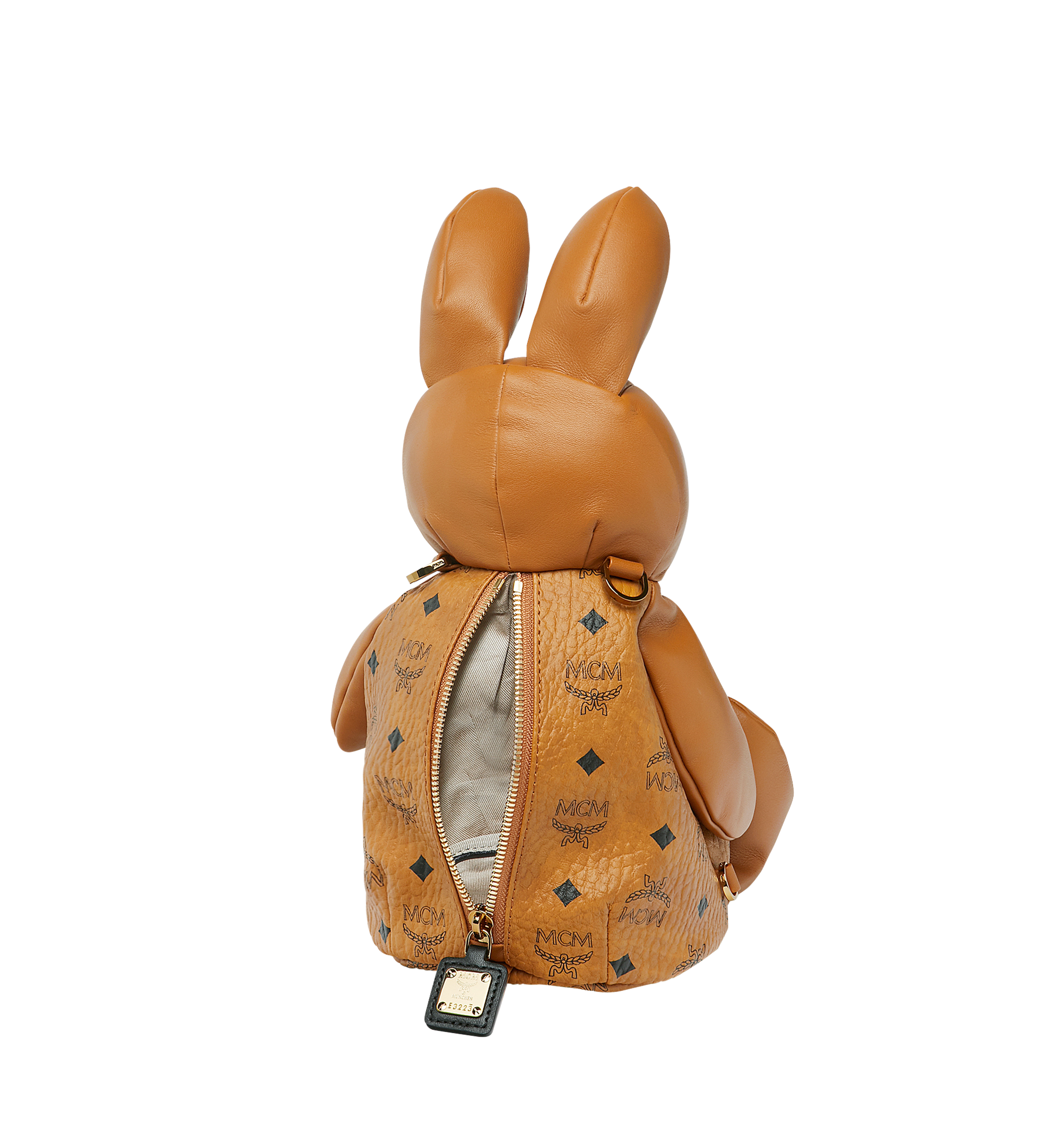 One Size MCM Zoo Rabbit Doll Backpack Cognac MCM