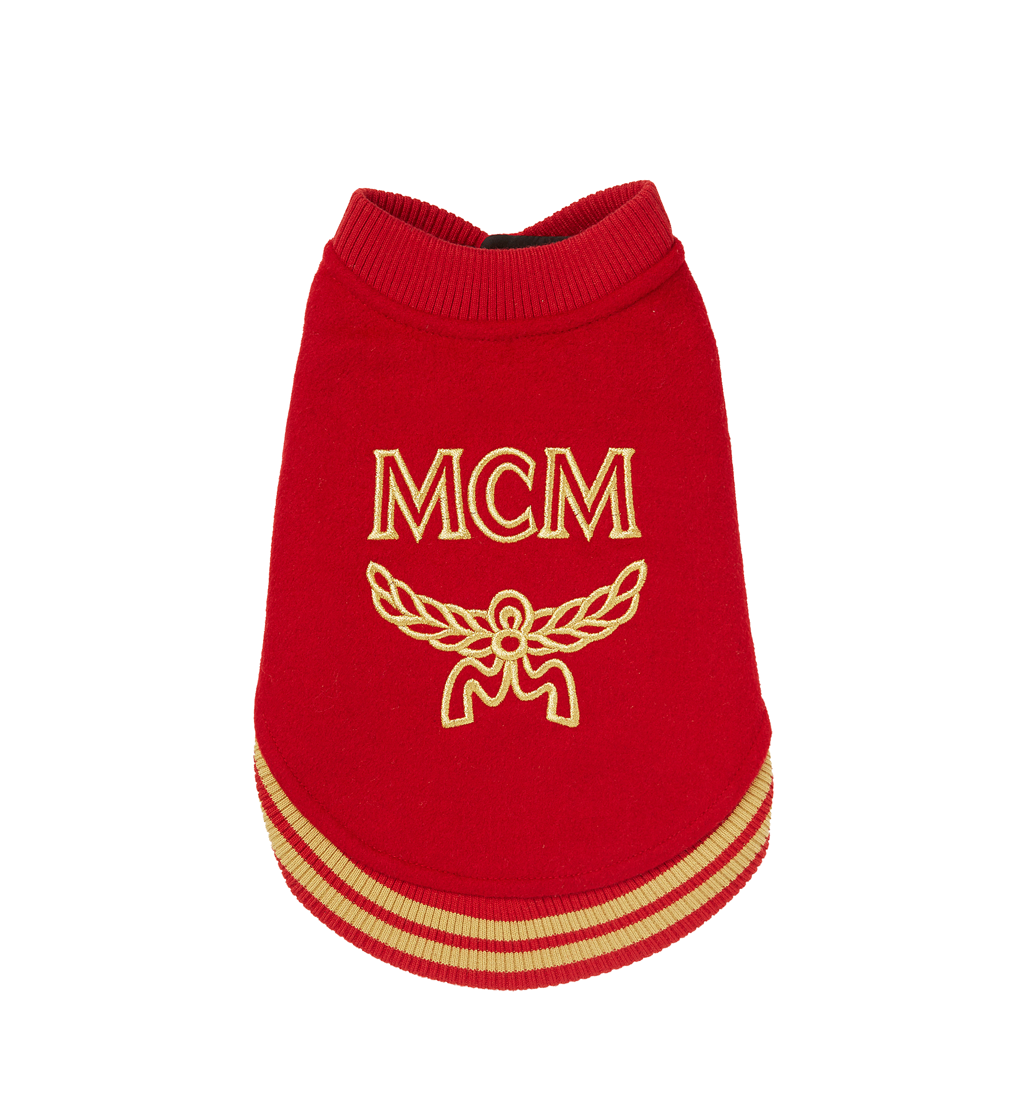 MCM Logo Dog Stadium Vest Red MCV8SVP01RU00M Alternate View 1
