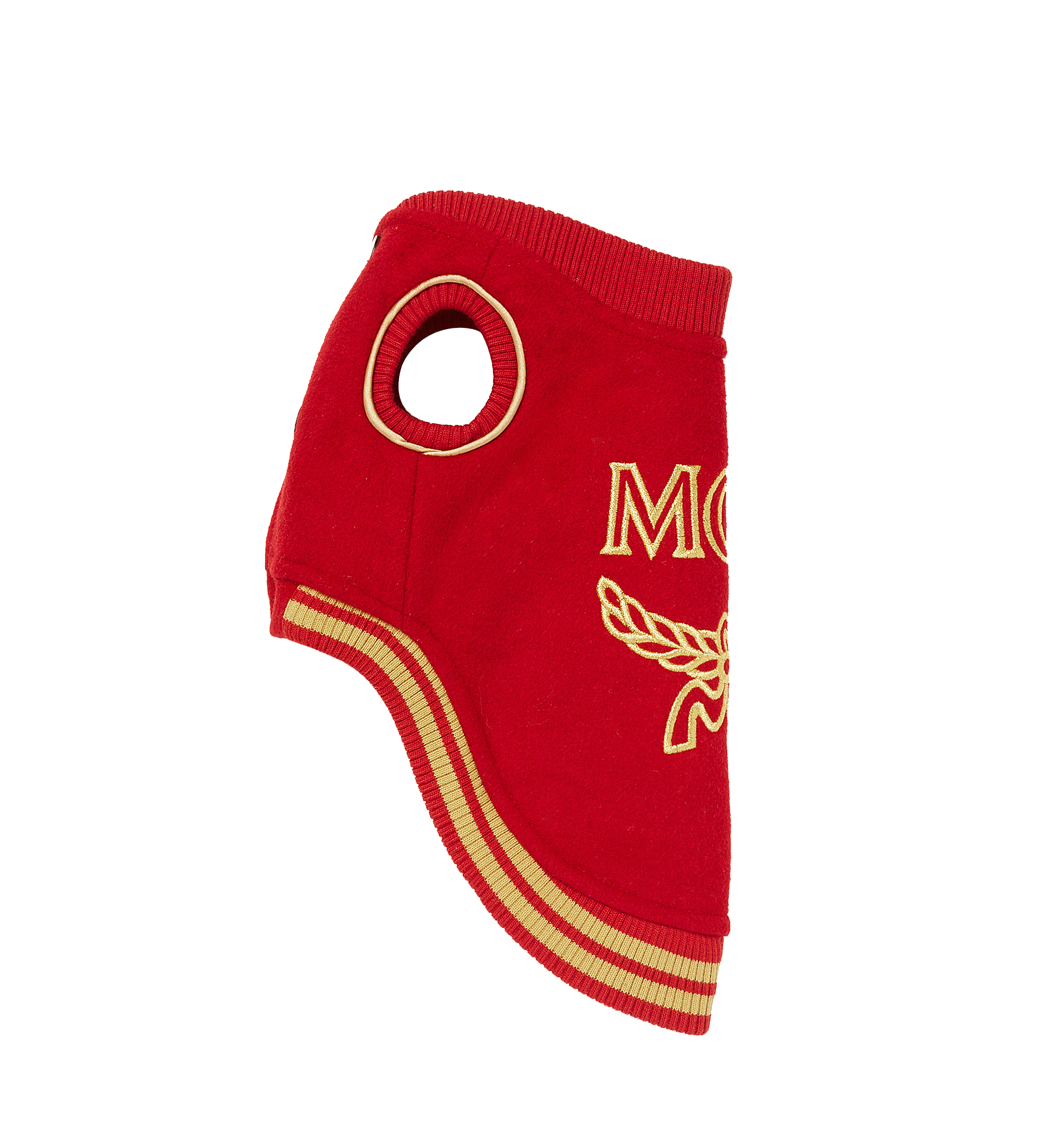 MCM Logo Dog Stadium Vest Red MCV8SVP01RU00M Alternate View 2