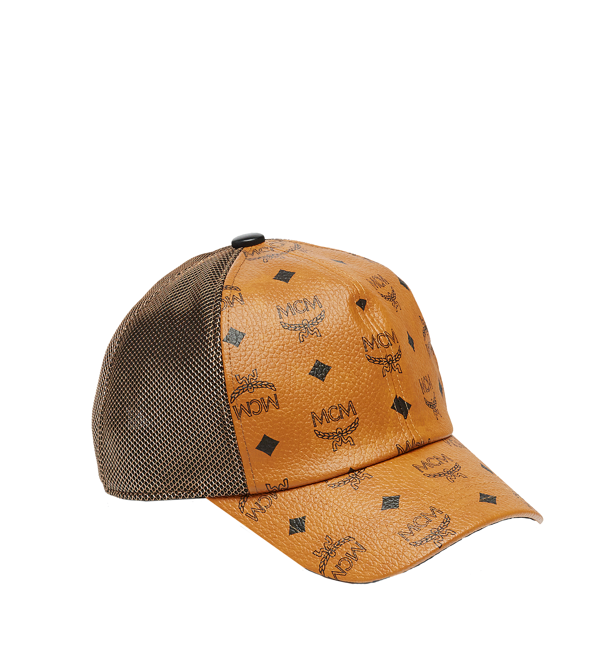 MCM Classic Mesh Cap in Visetos Cognac MEC7S2K01CO001 Alternate View 1