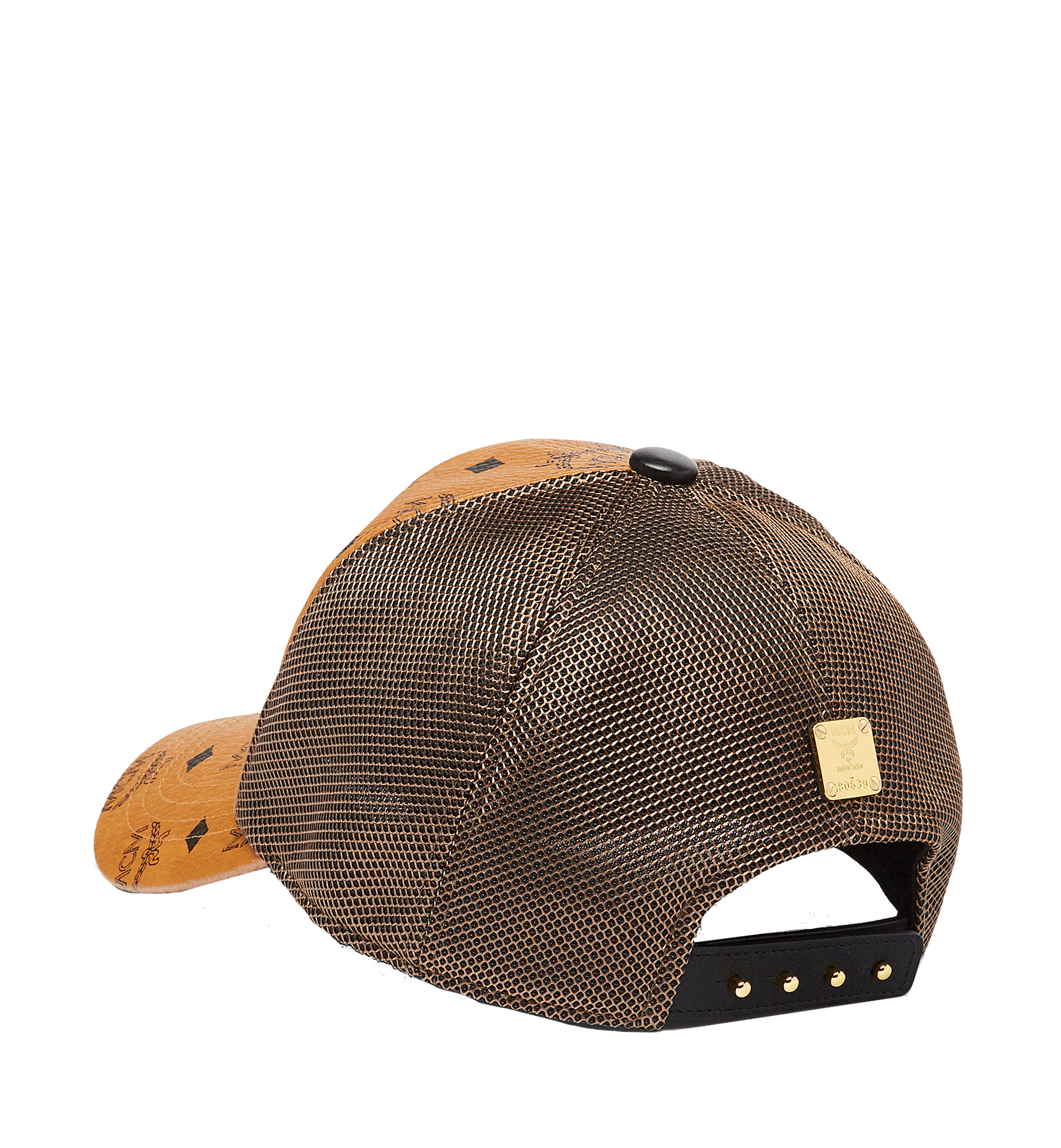 MCM Classic Mesh Cap in Visetos Cognac MEC7S2K01CO001 Alternate View 1