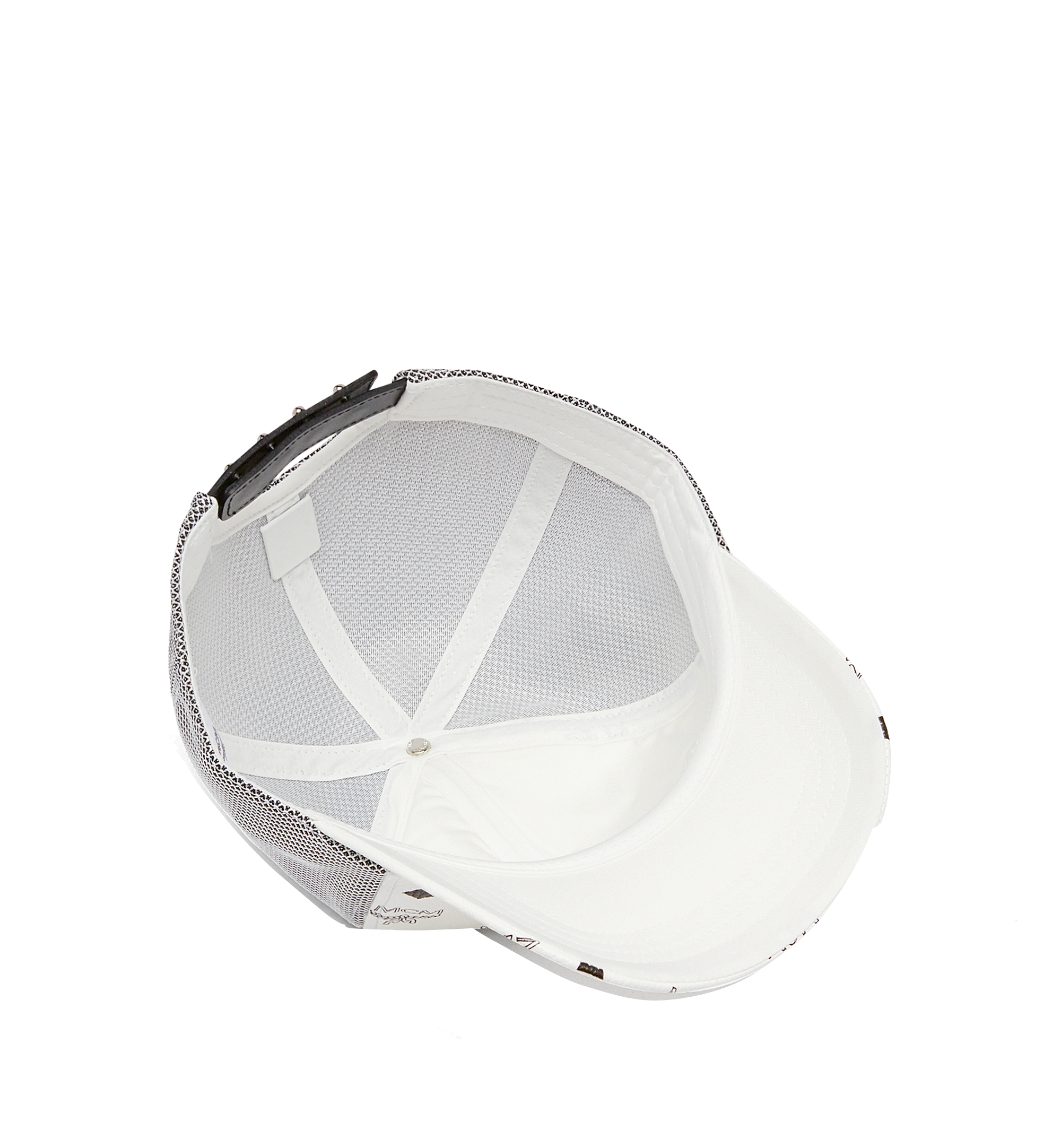 MCM Classic Mesh Cap in Visetos White MEC7S2K10WT001 Alternate View 2