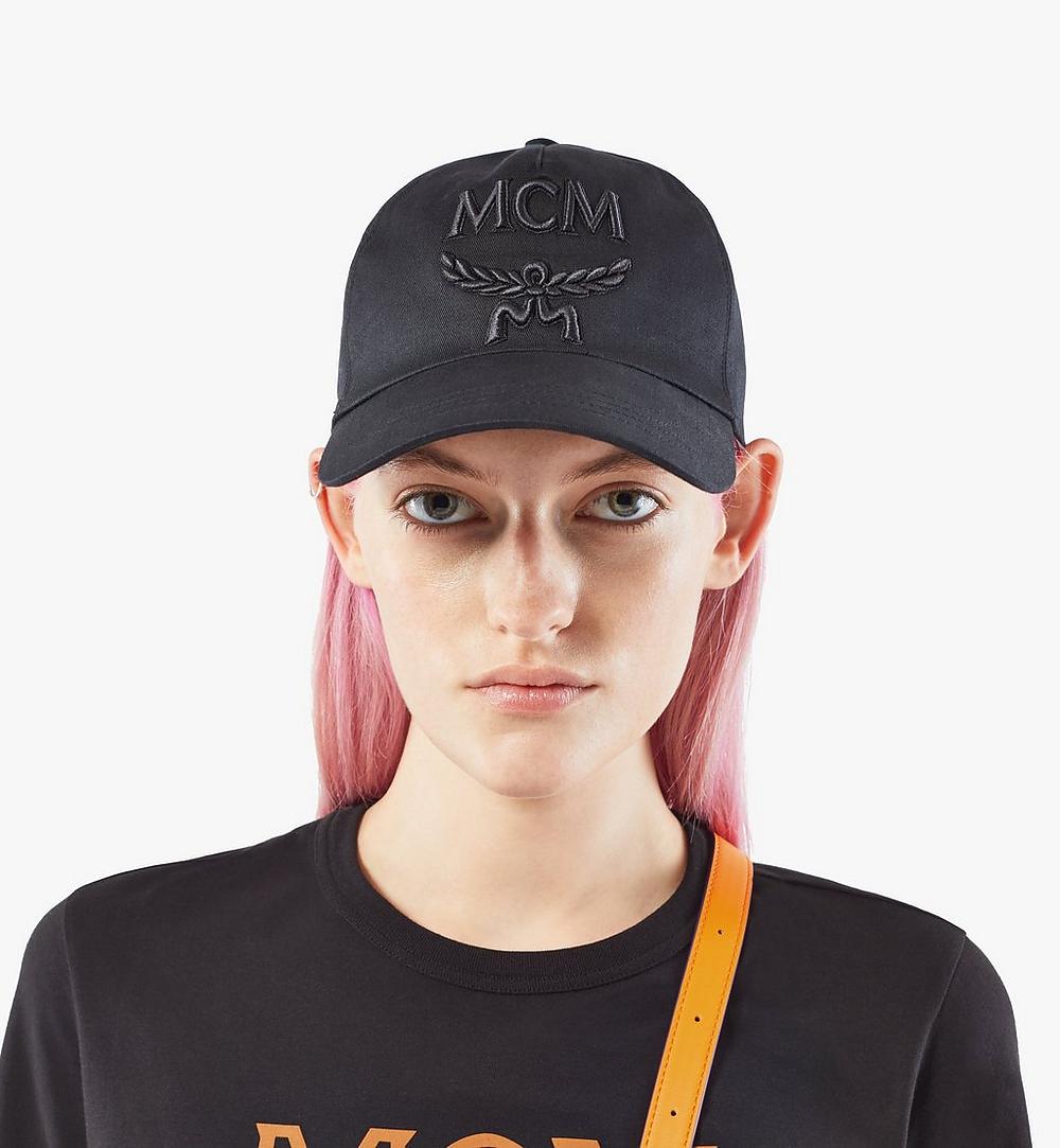 One Size 经典Logo鸭舌帽 BLACK | MCM ®CN