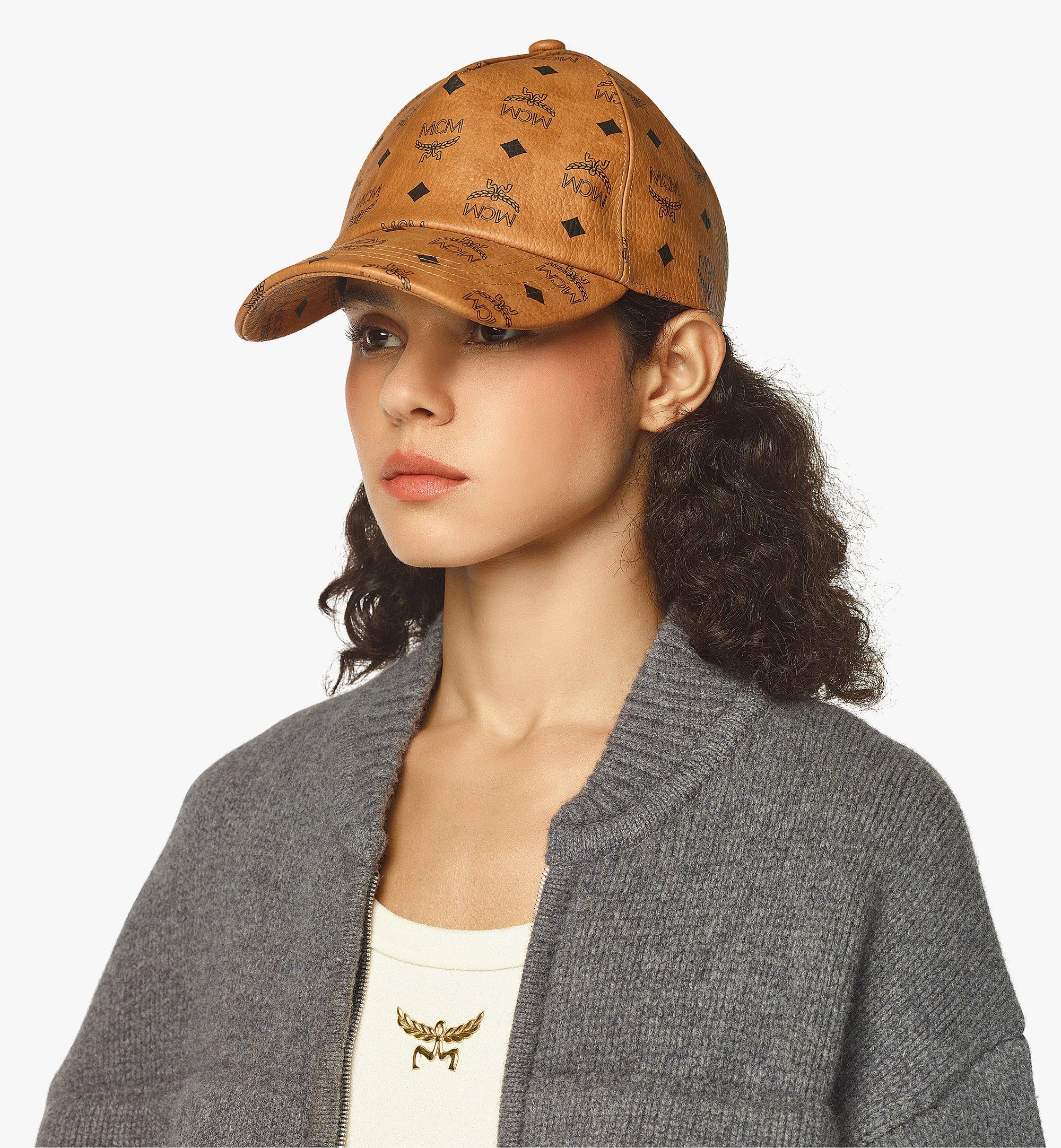 MCM Klassische Kappe in Visetos Cognac MECBAMM01CO001 Noch mehr sehen 4