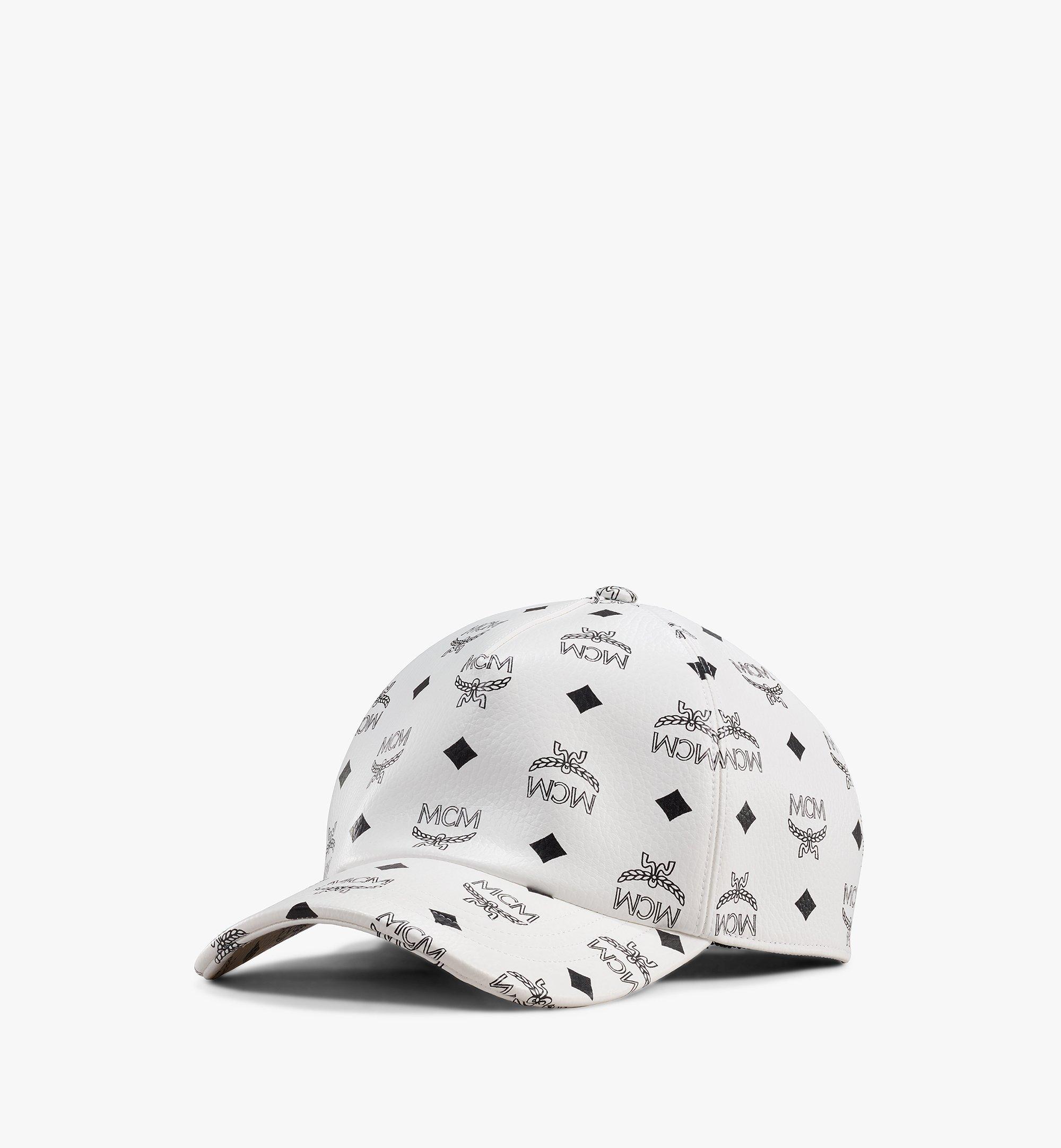 MCM Classic Monogram Visetos Cap