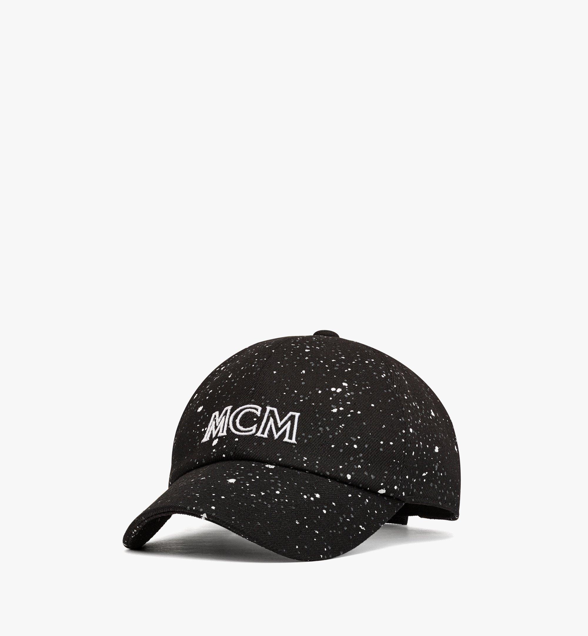 Mcm Men's Visetos Print Baseball Cap - Black