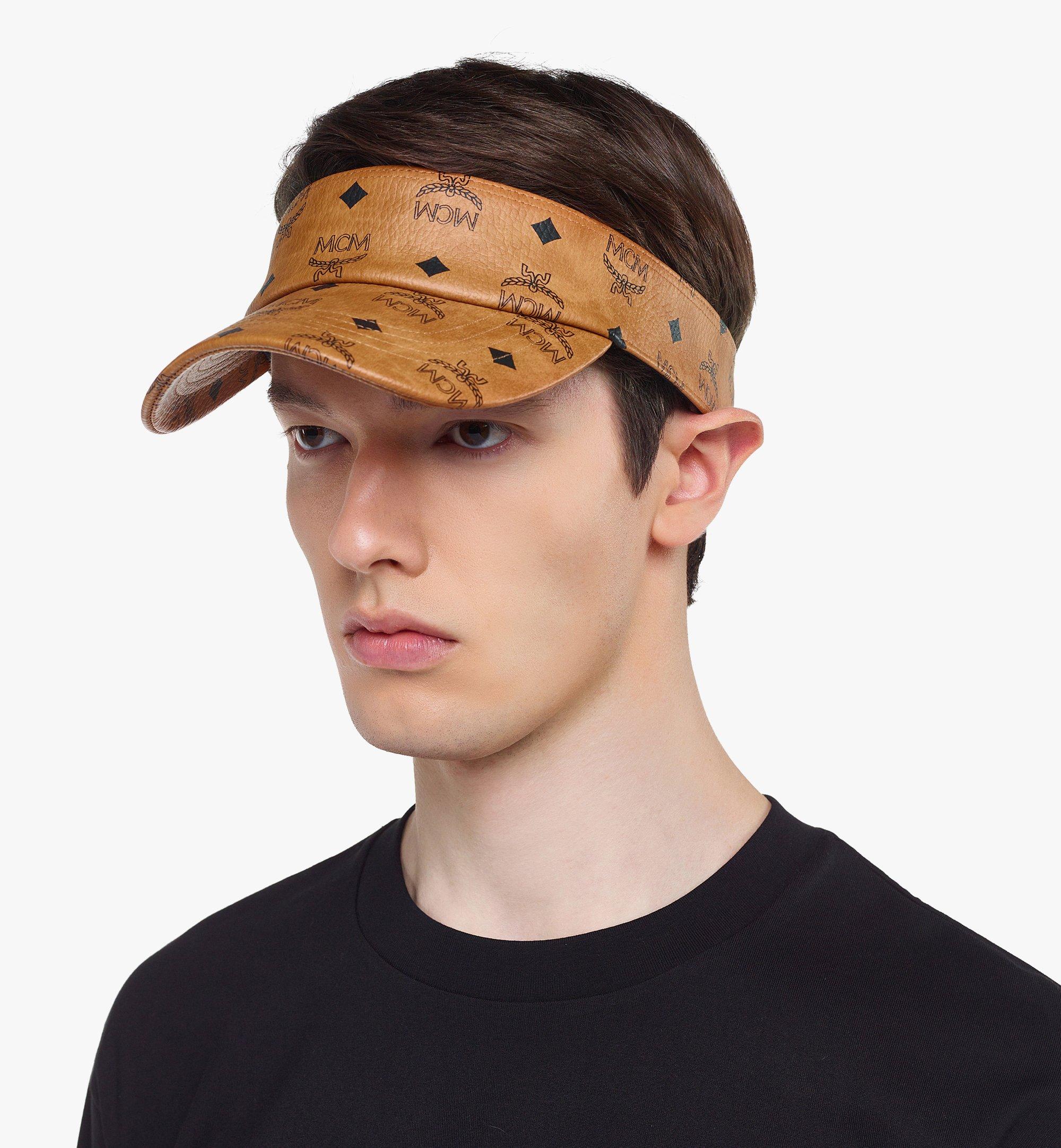 Adjustable Visor in Visetos Cognac | MCM ®US