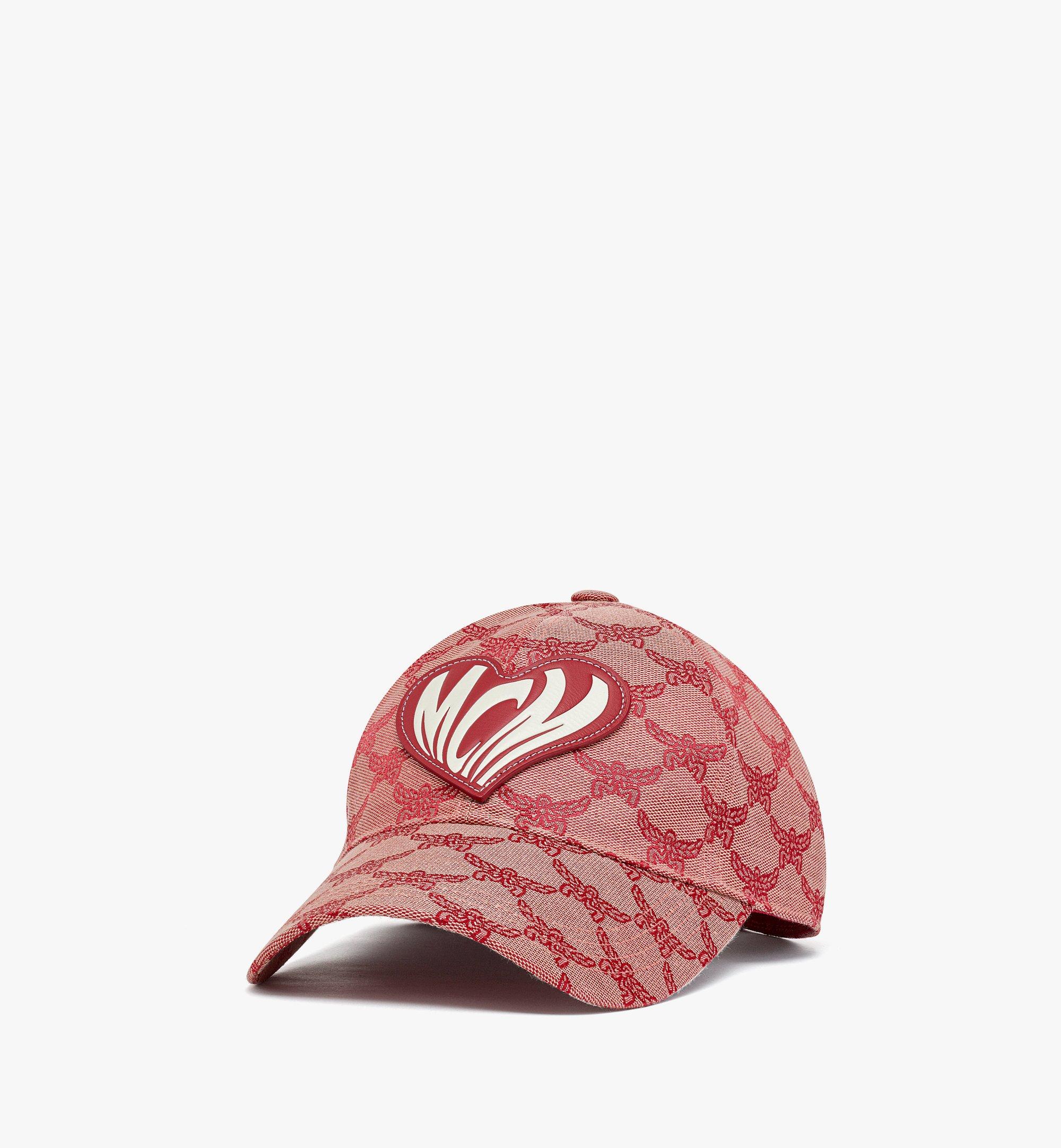 Heart Logo Cap in Lauretos Jacquard