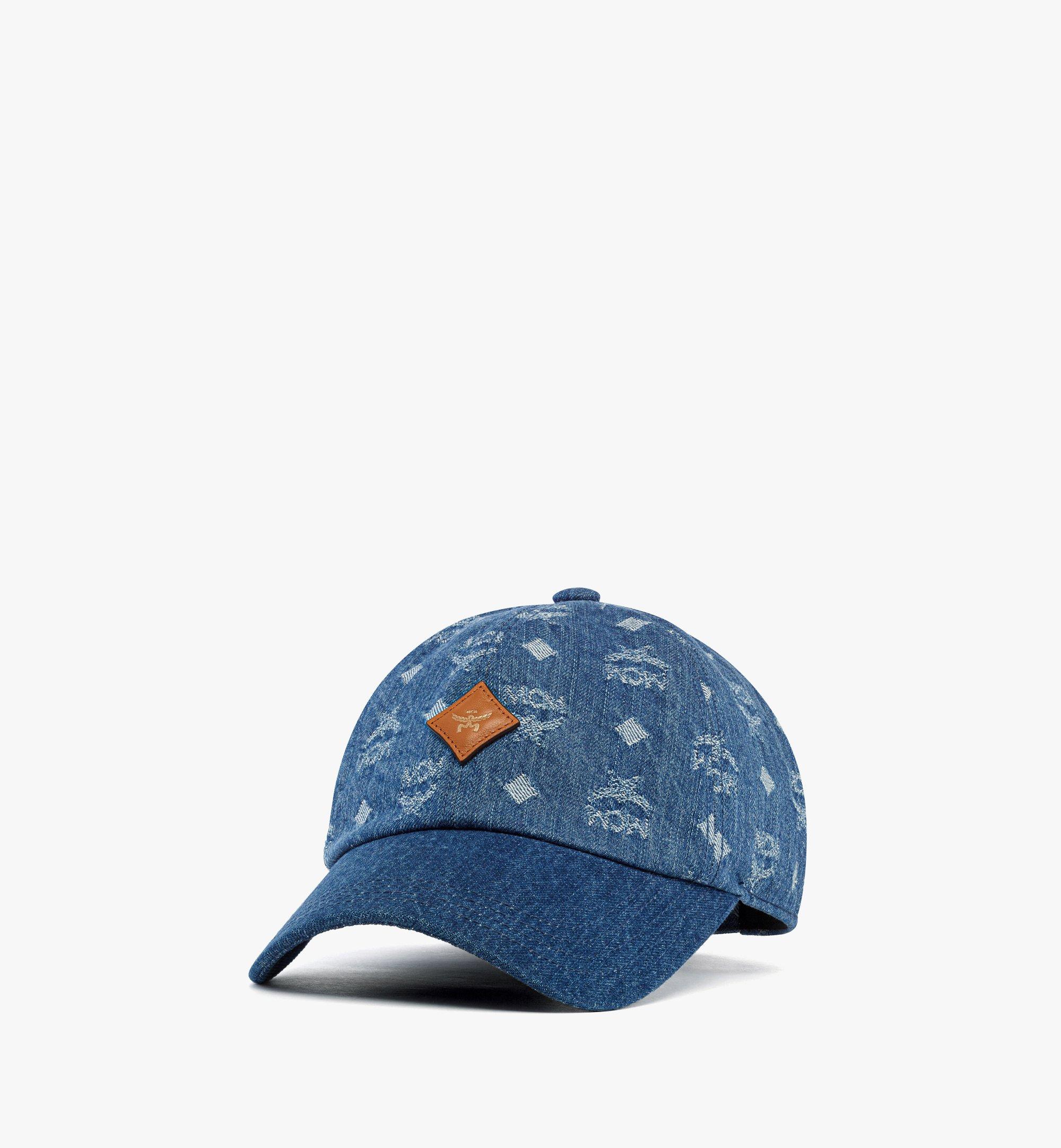 Classic Cap in Monogram Denim Jacquard