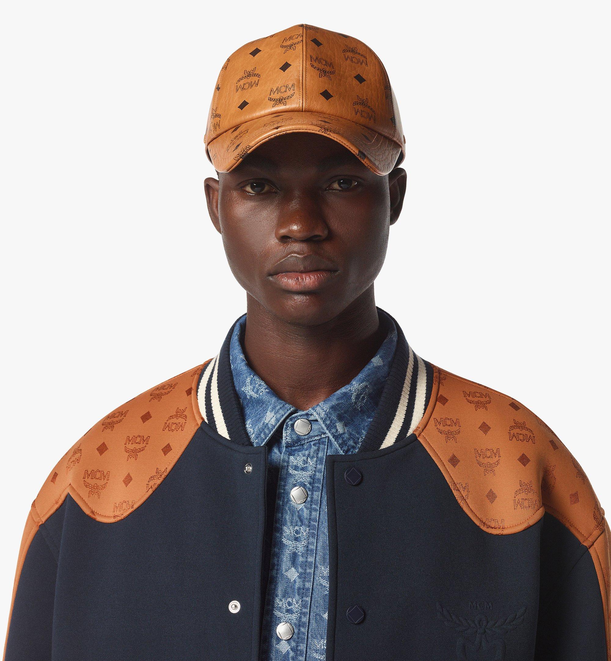 One Size Classic Cap in Visetos Cognac | MCM ®US
