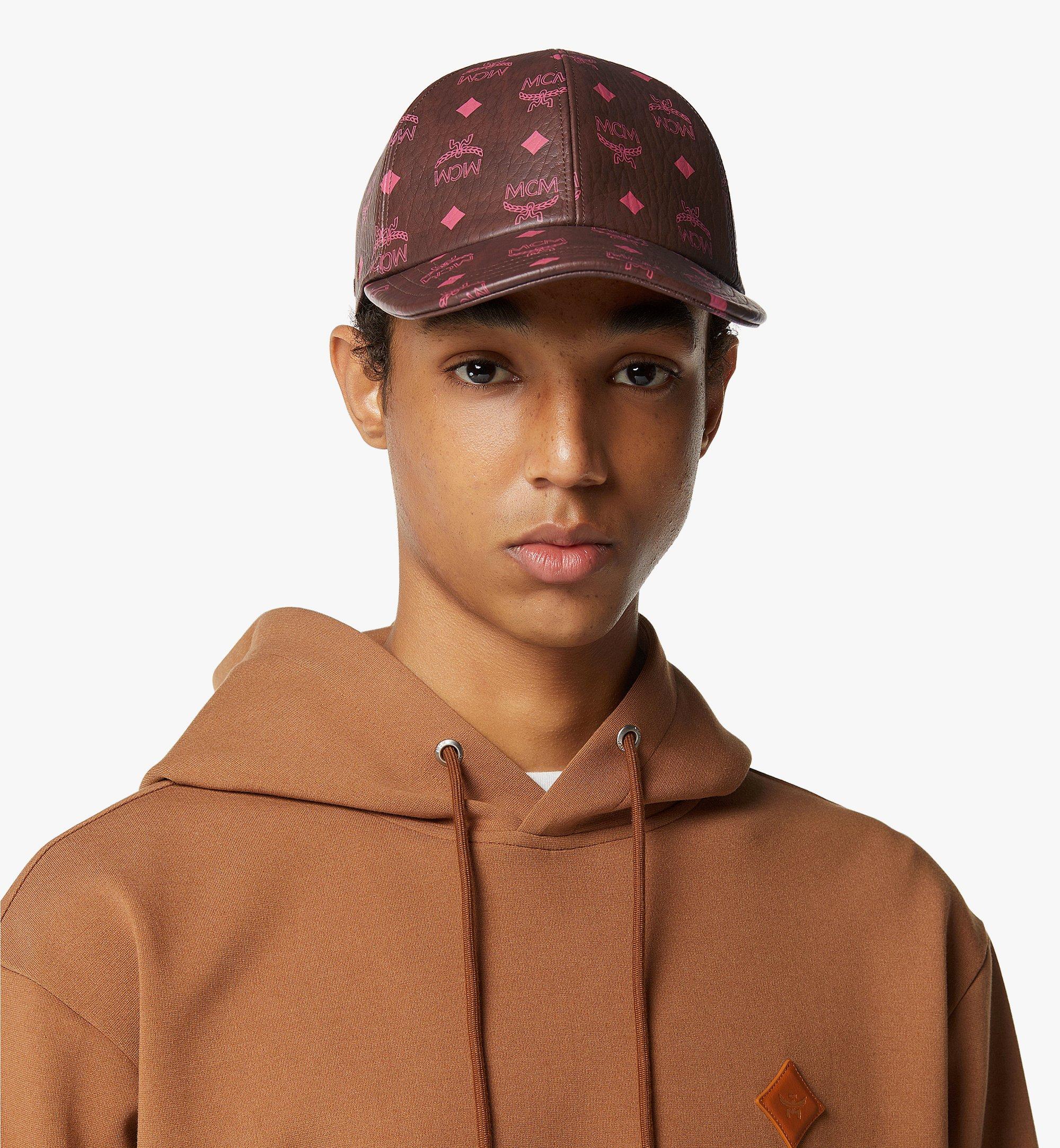 One Size Classic Cap in Visetos Brown | MCM ®US