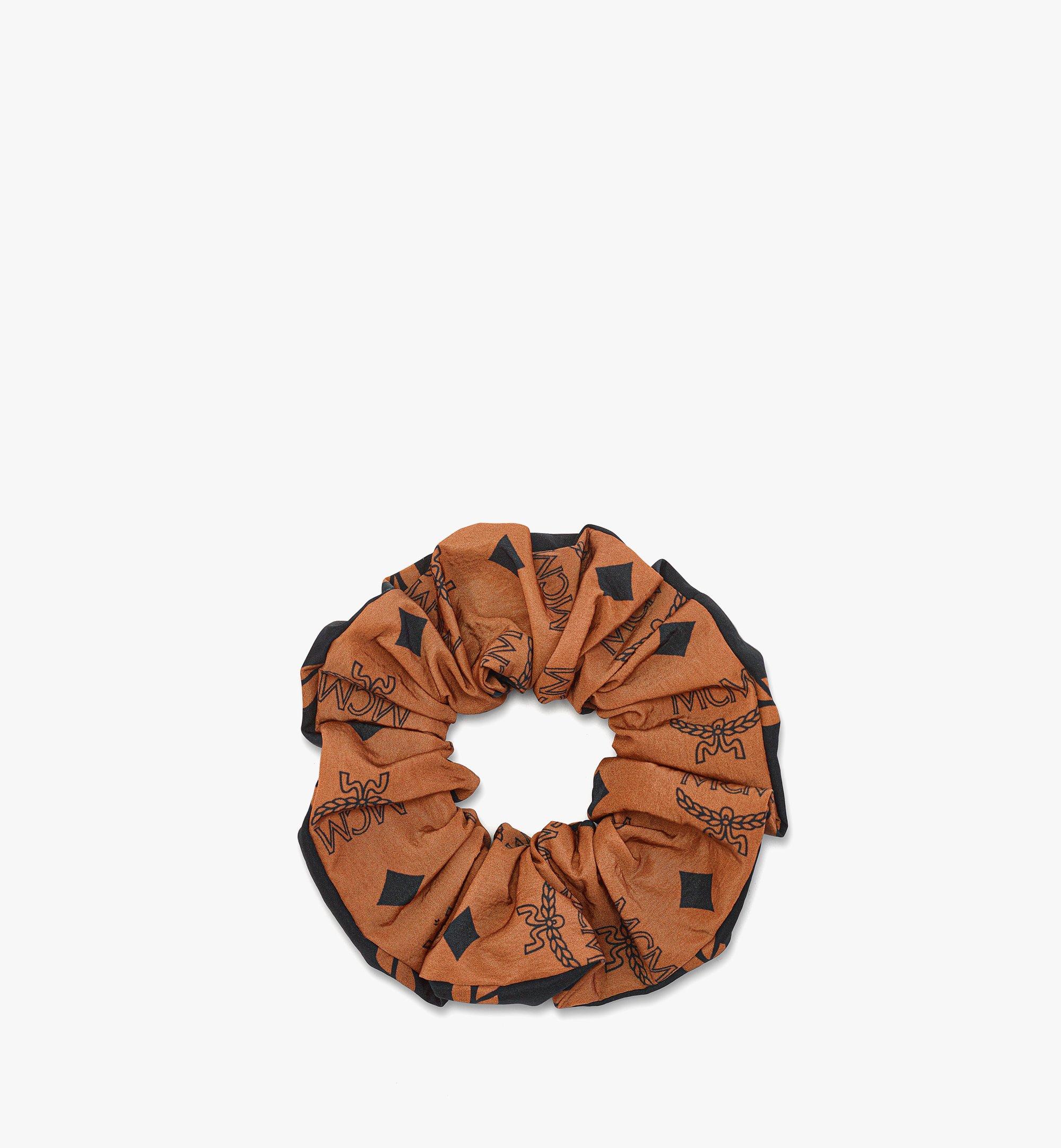 Reversible Monogram Scrunchie in ECONYL®
