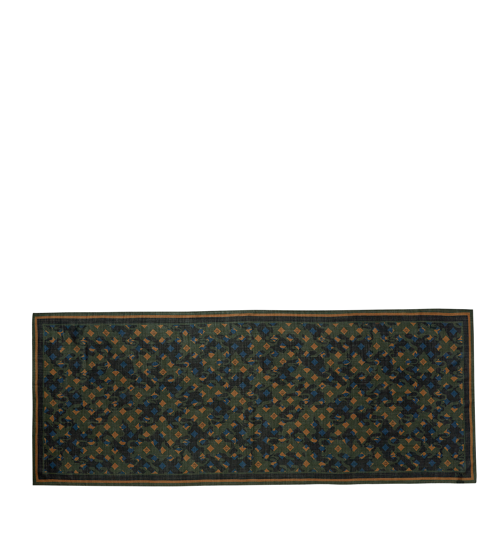 MCM Étole Camo Munich Lion Green MEF7AMM05GX001 Plus de photos 1