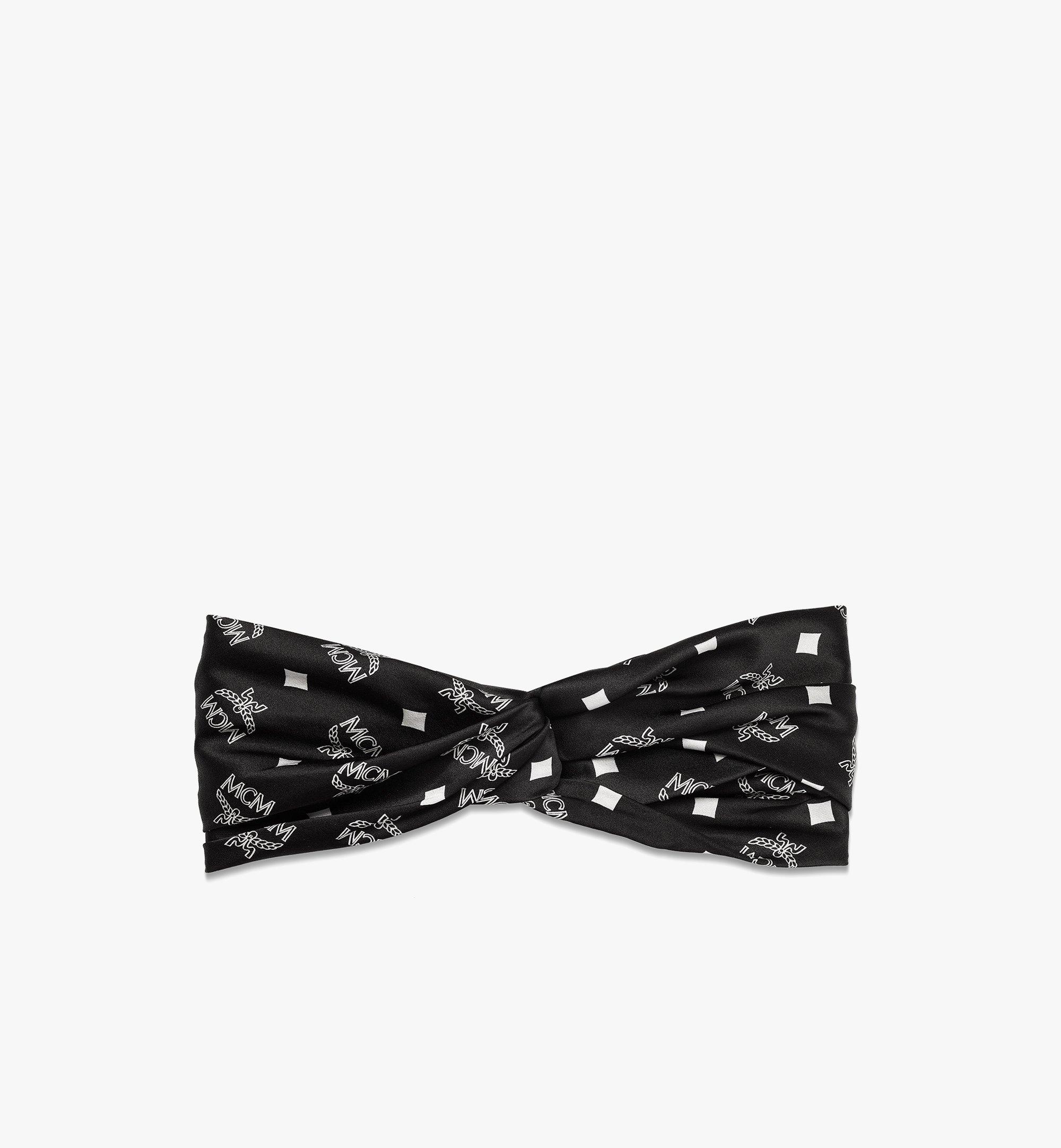 MCM monogram-print Silk Satin Headband - Farfetch