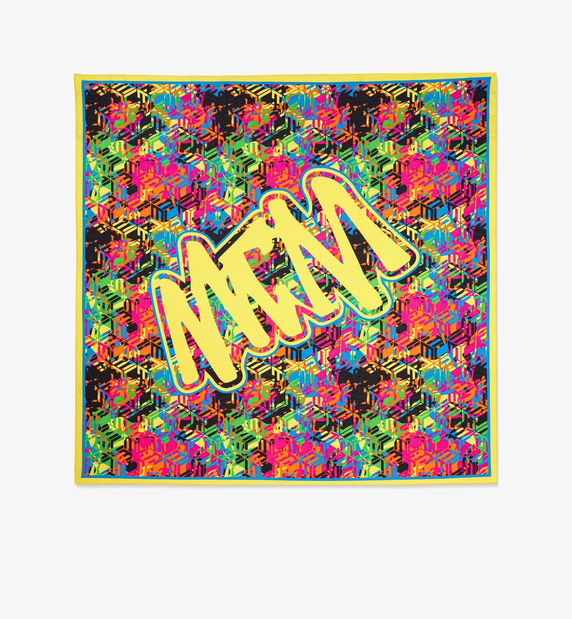 MCM Paréo MCM Sommer à motif cubique camouflage Multi MEFCAMM03MT001 Plus de photos 2