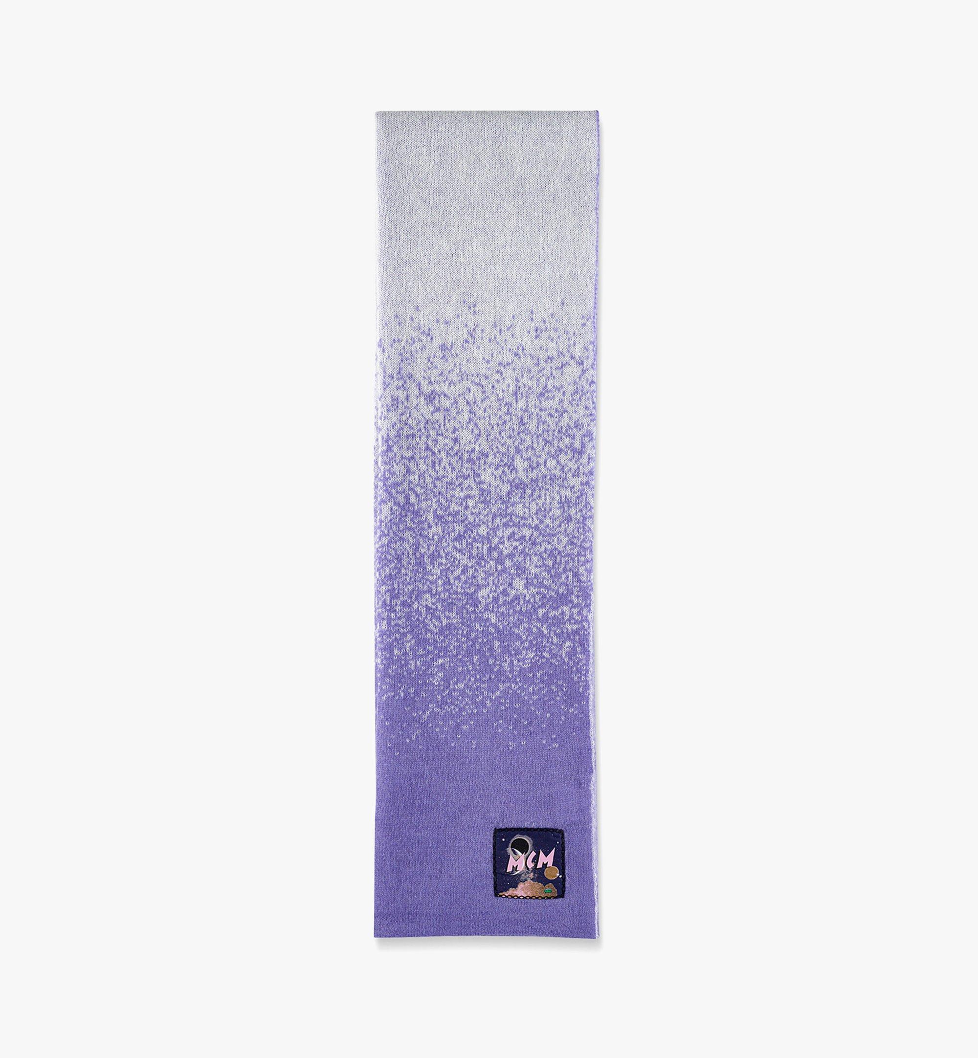 Stola aus italienischer Mohair-Mischung mit Farbverlauf