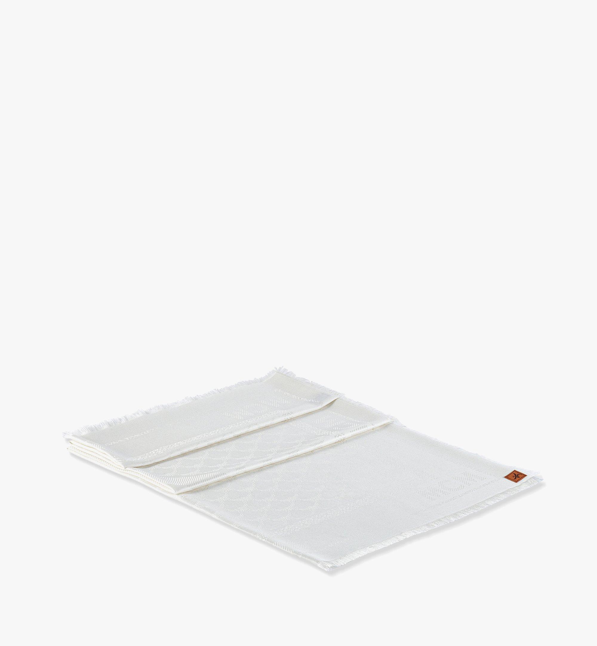 MCM Jacquardschal mit Rautenlogo White MEFESMM10WI001 Noch mehr sehen 1