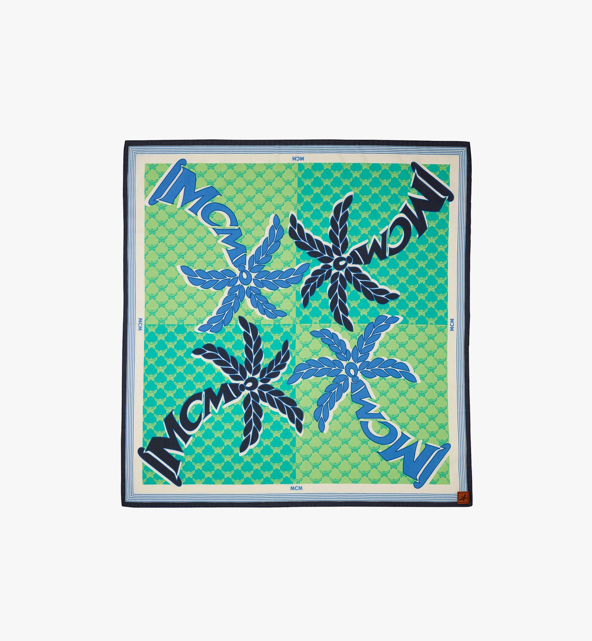 Palm Monogram Bandana Scarf