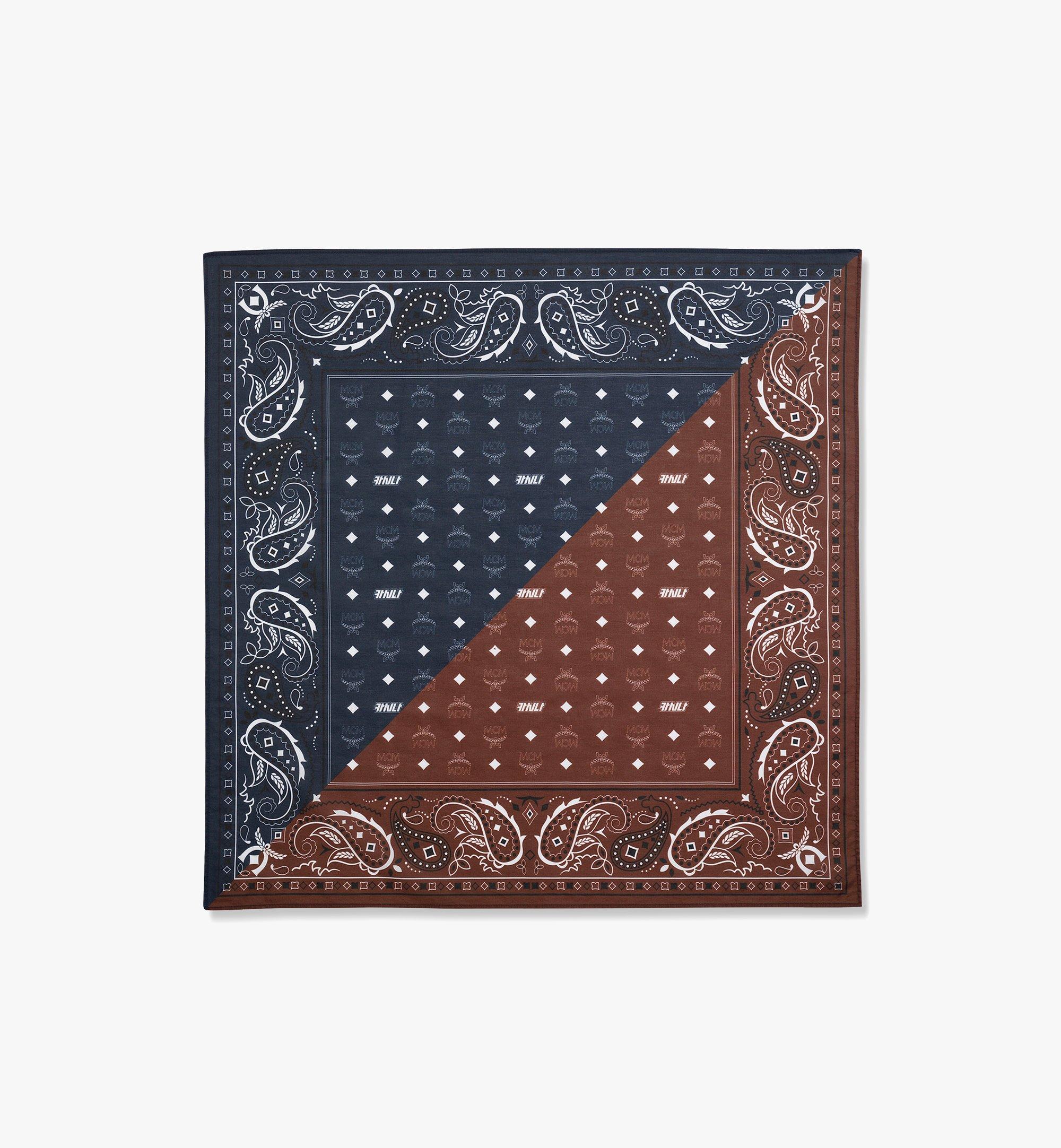 MCM MCM X KASINA Monogram Bandana Scarf  MEFFSMM134A001 Alternate View 1