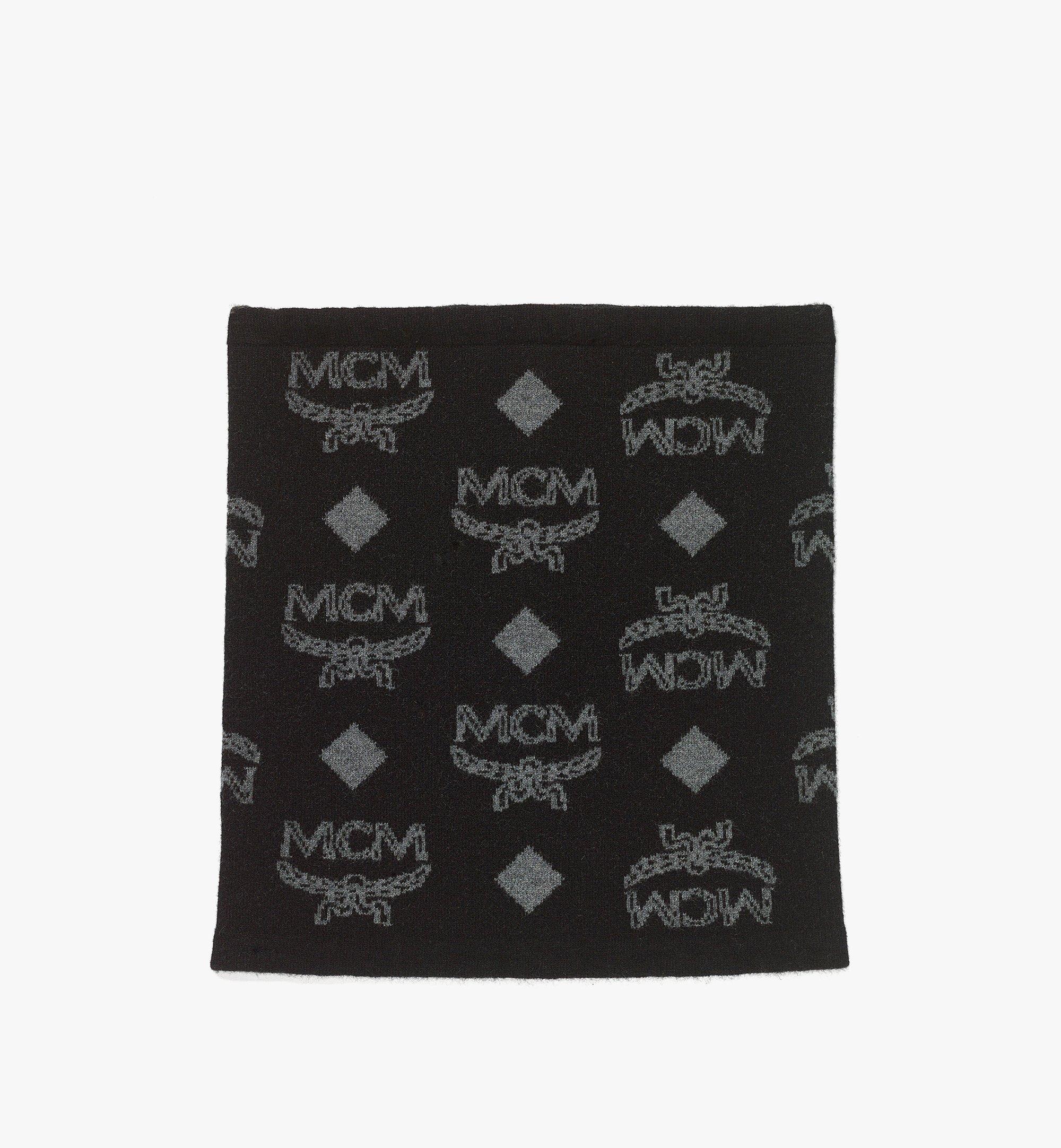 Neck Warmer in Monogram Wool Jacquard