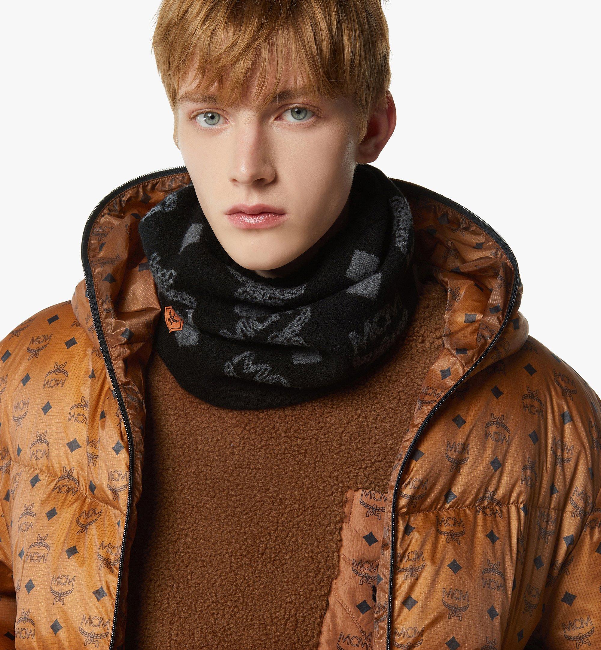 Neck Warmer in Monogram Wool Jacquard