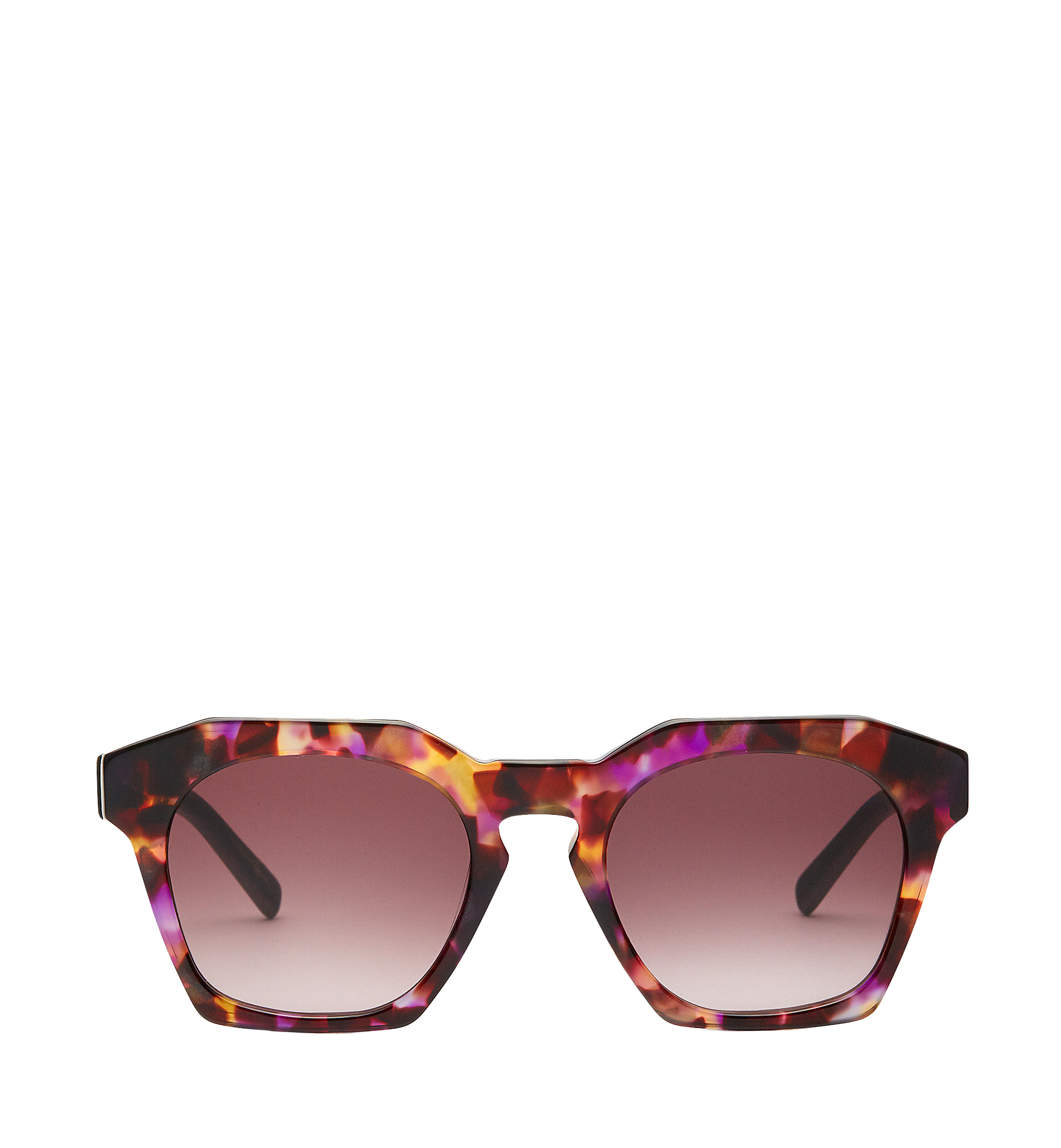 MCM Round Gradient Sunglasses Purple MEG7A2I02NH001 Alternate View 1