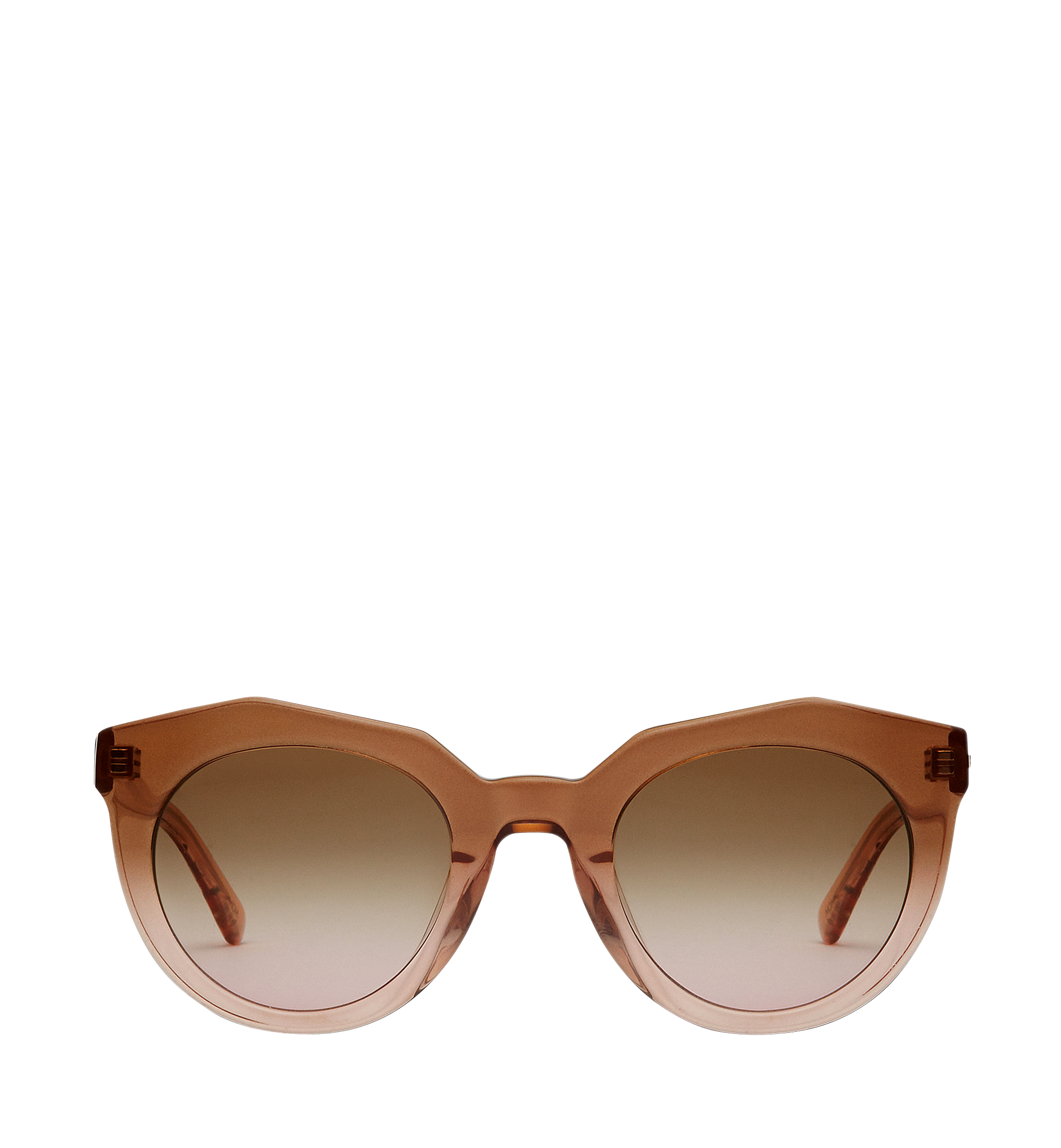 MCM Square Gradient Sunglasses Brown MEG7A2I03PC001 Alternate View 1