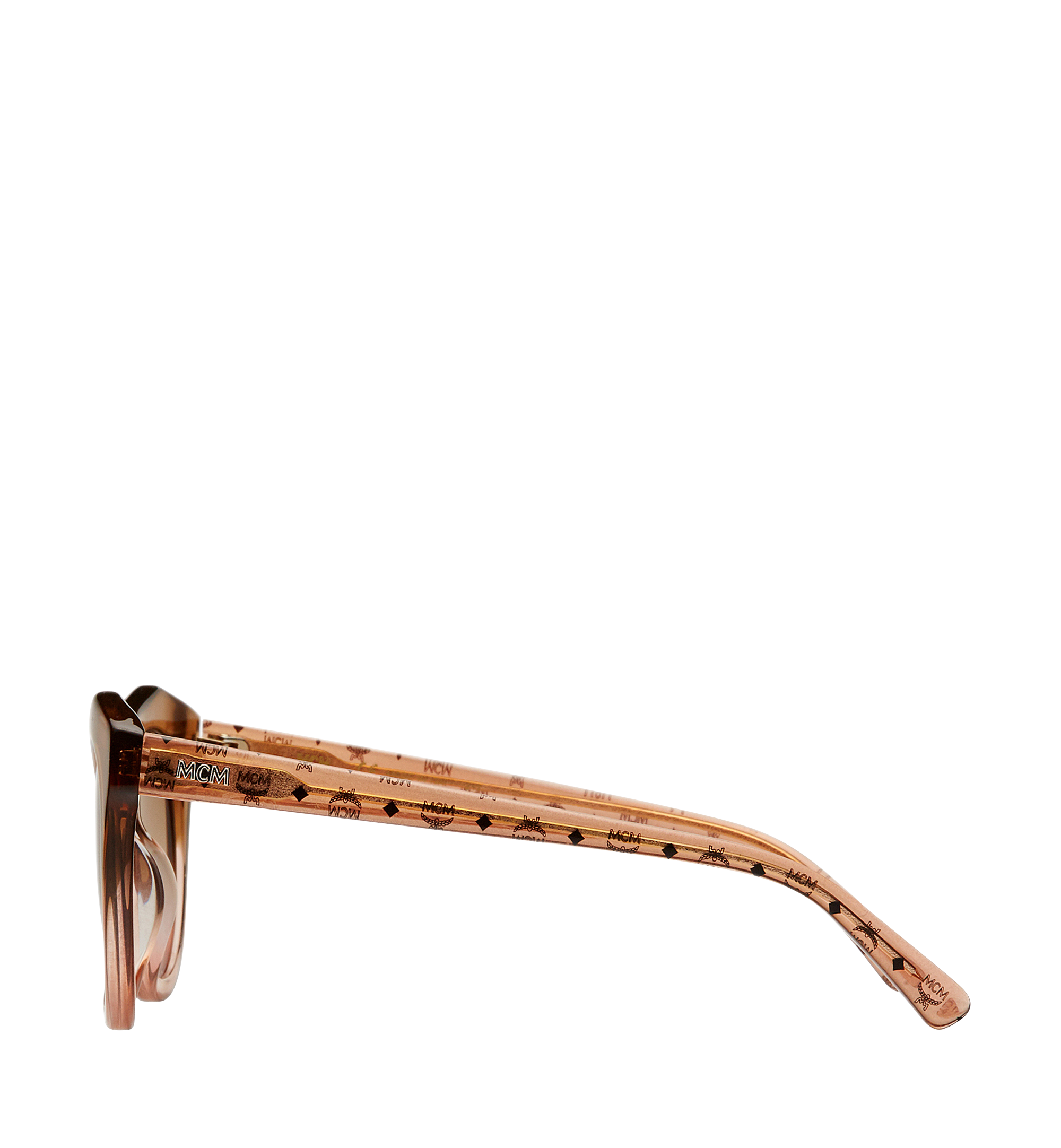 MCM Square Gradient Sunglasses Brown MEG7A2I03PC001 Alternate View 2