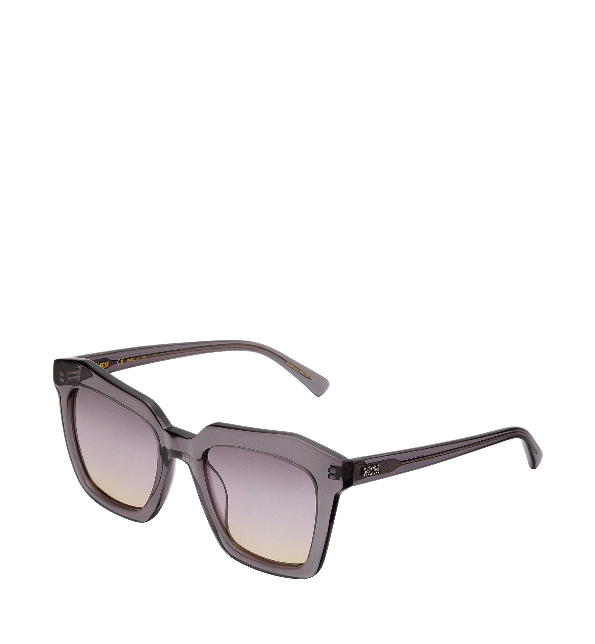 MCM Square Gradient Sunglasses Grey MEG7A2I03TD001 Alternate View 1