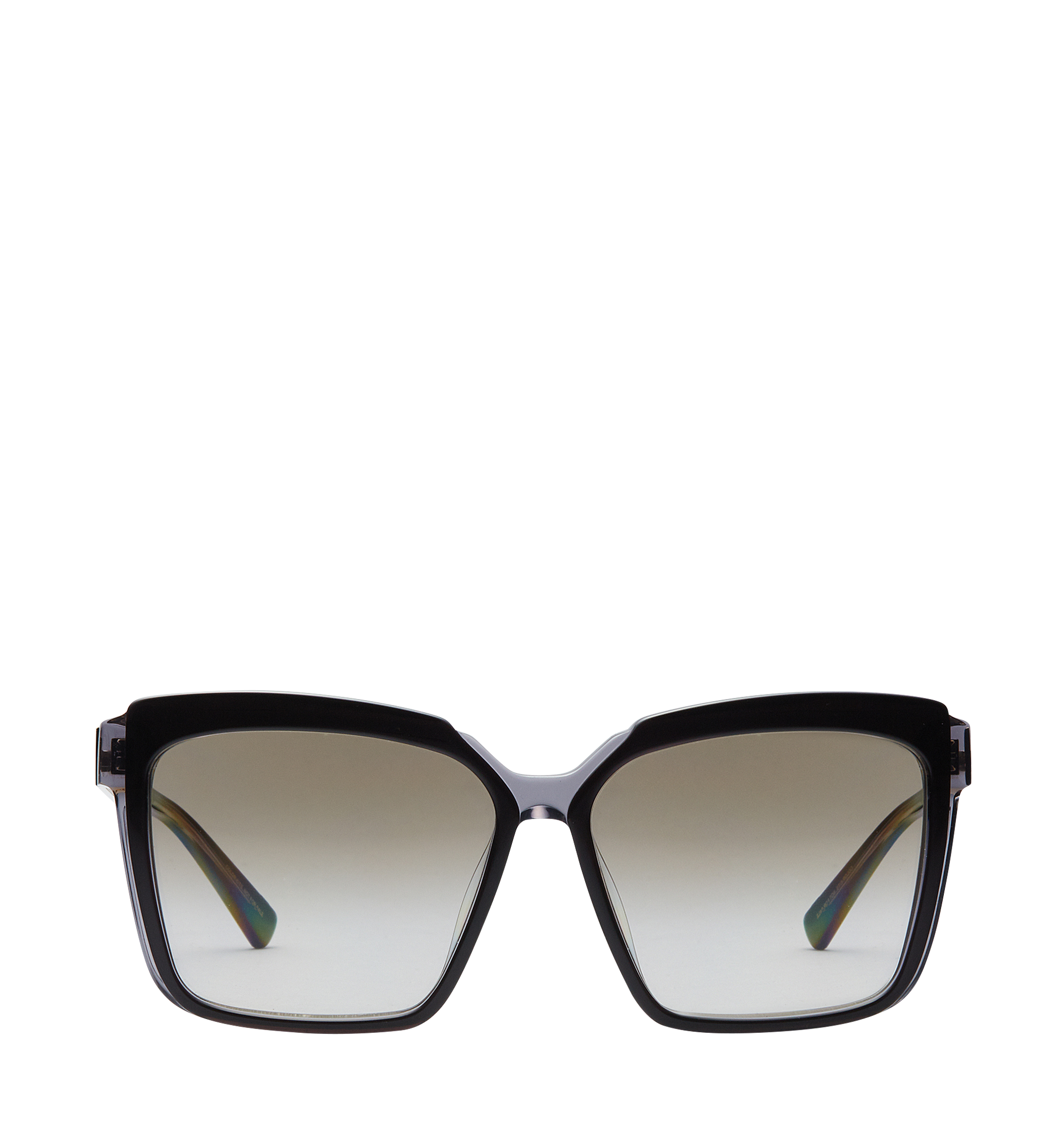 MCM Square Oversized Sunglasses Black MEG8S2I06BK001 Plus de photos 1