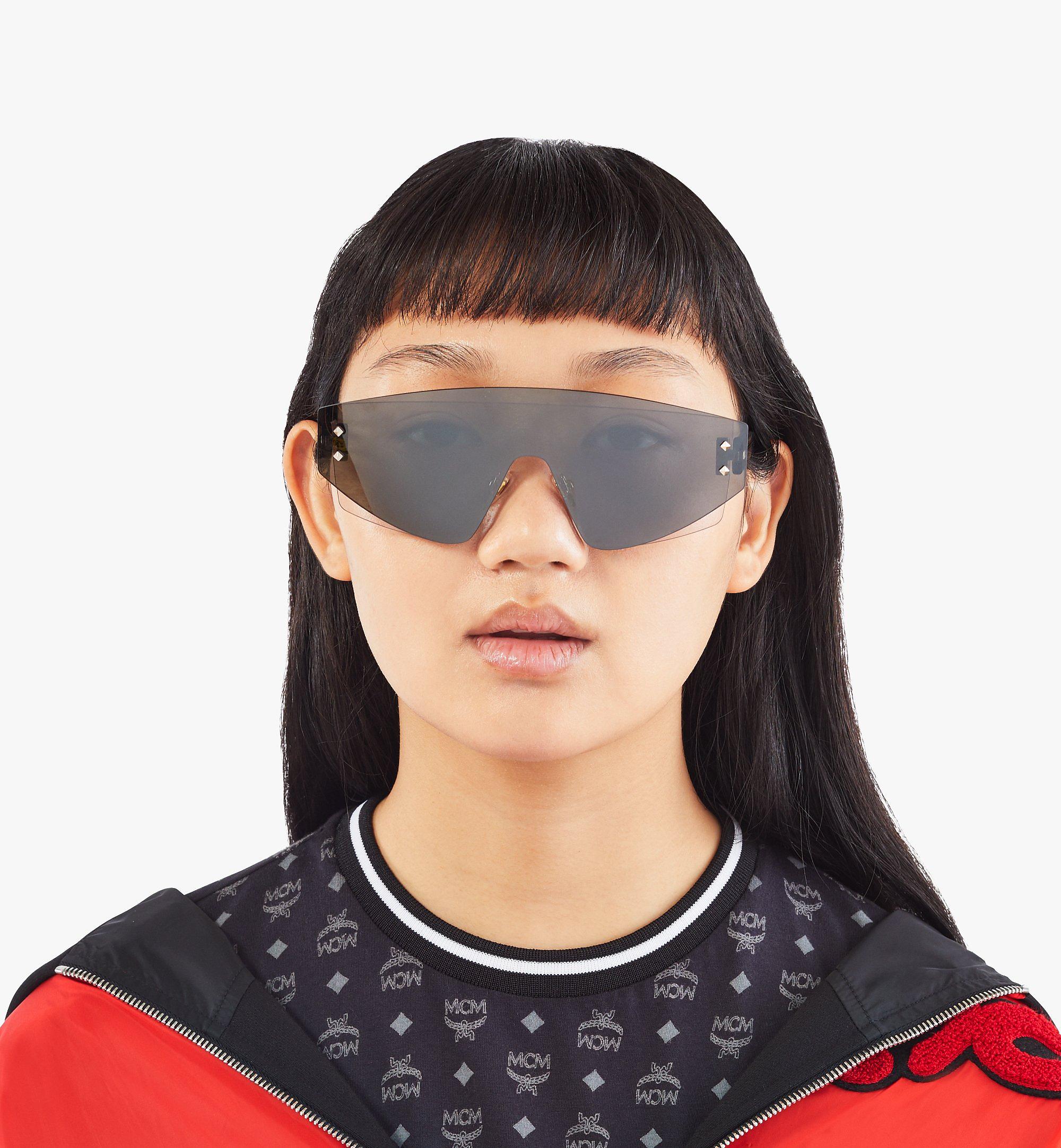 One Size 694S Shield Sunglasses Grey | MCM ®GB