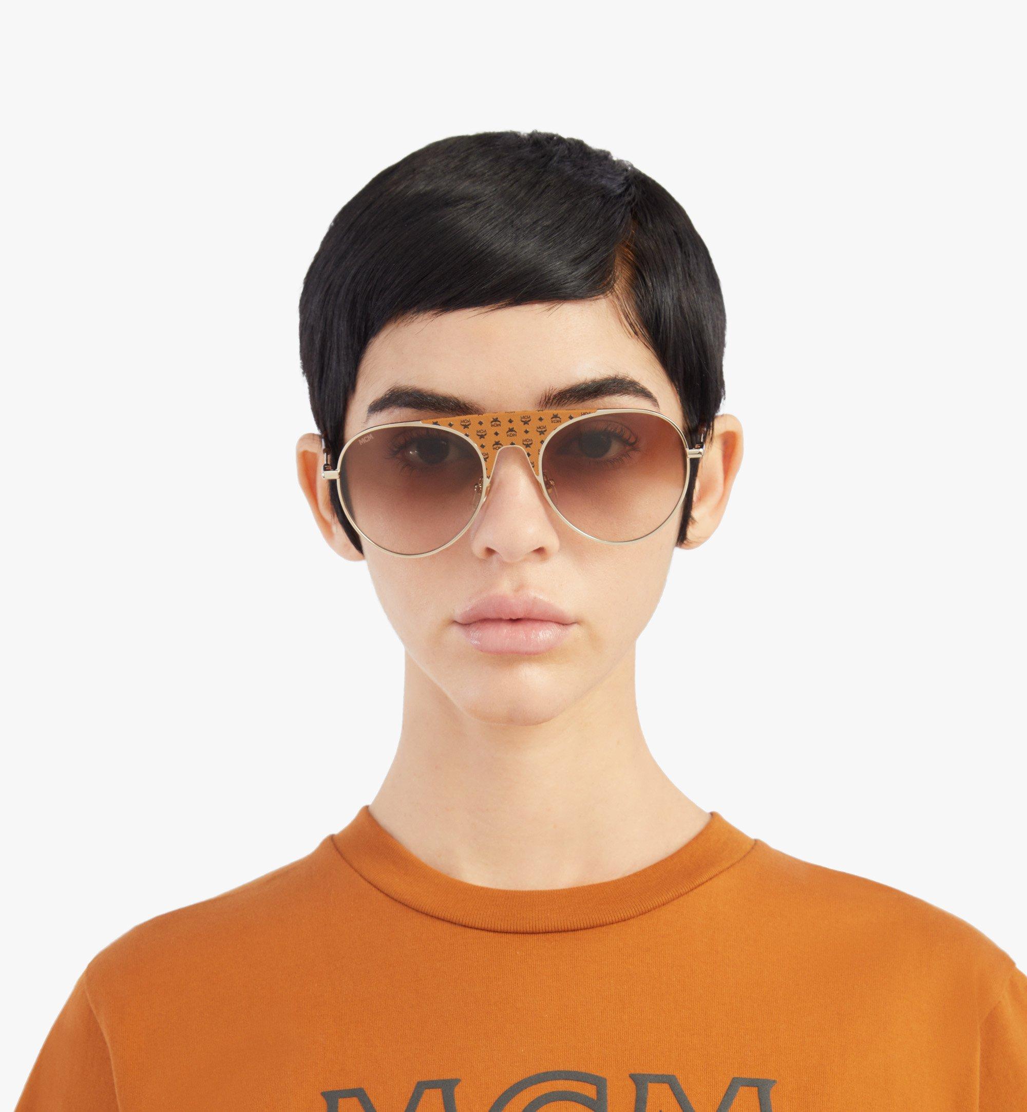 One Size 150SL Aviator Sunglasses Cognac | MCM ®MY