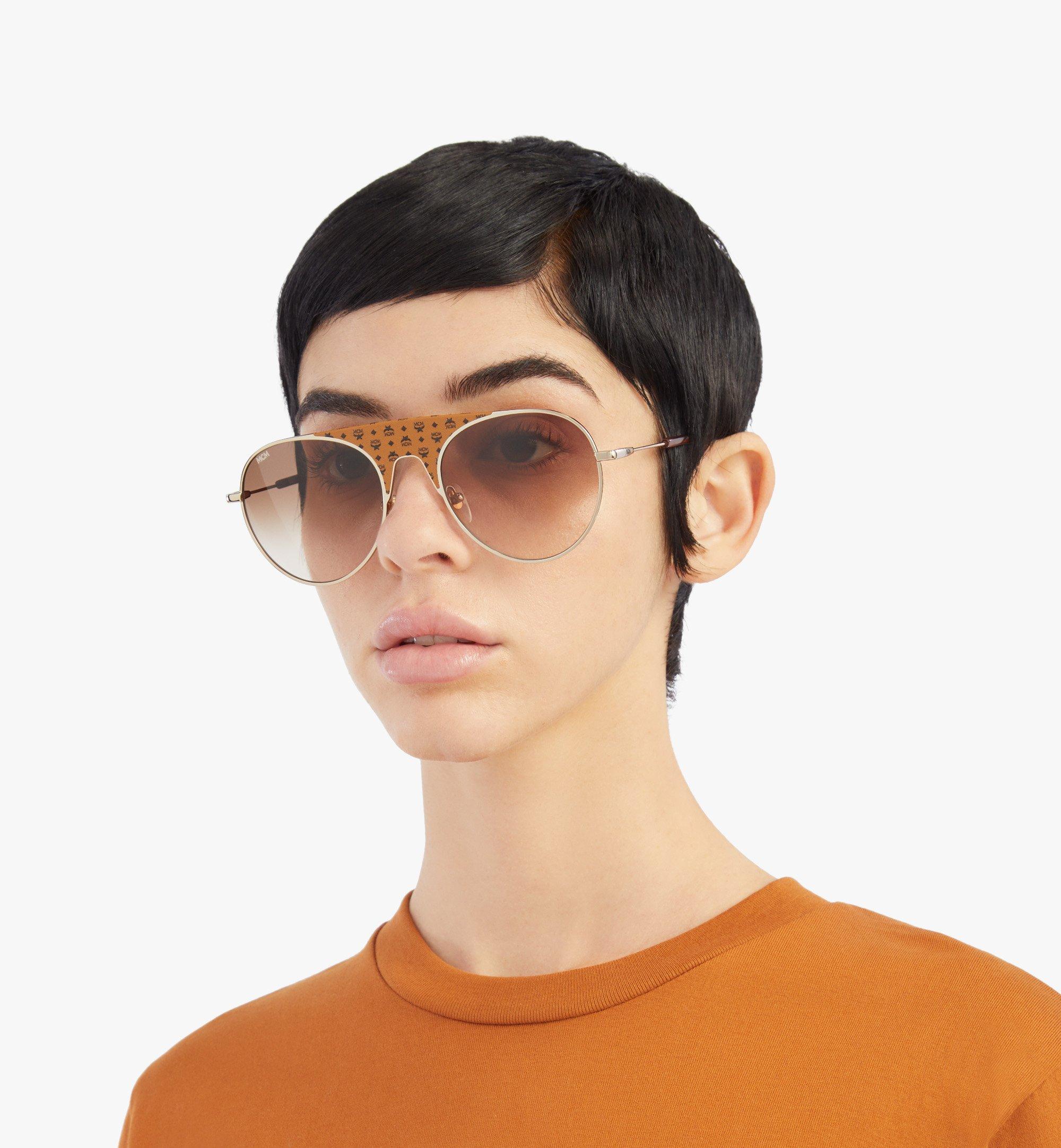 One Size 150SL Aviator Sunglasses Cognac | MCM ®MY