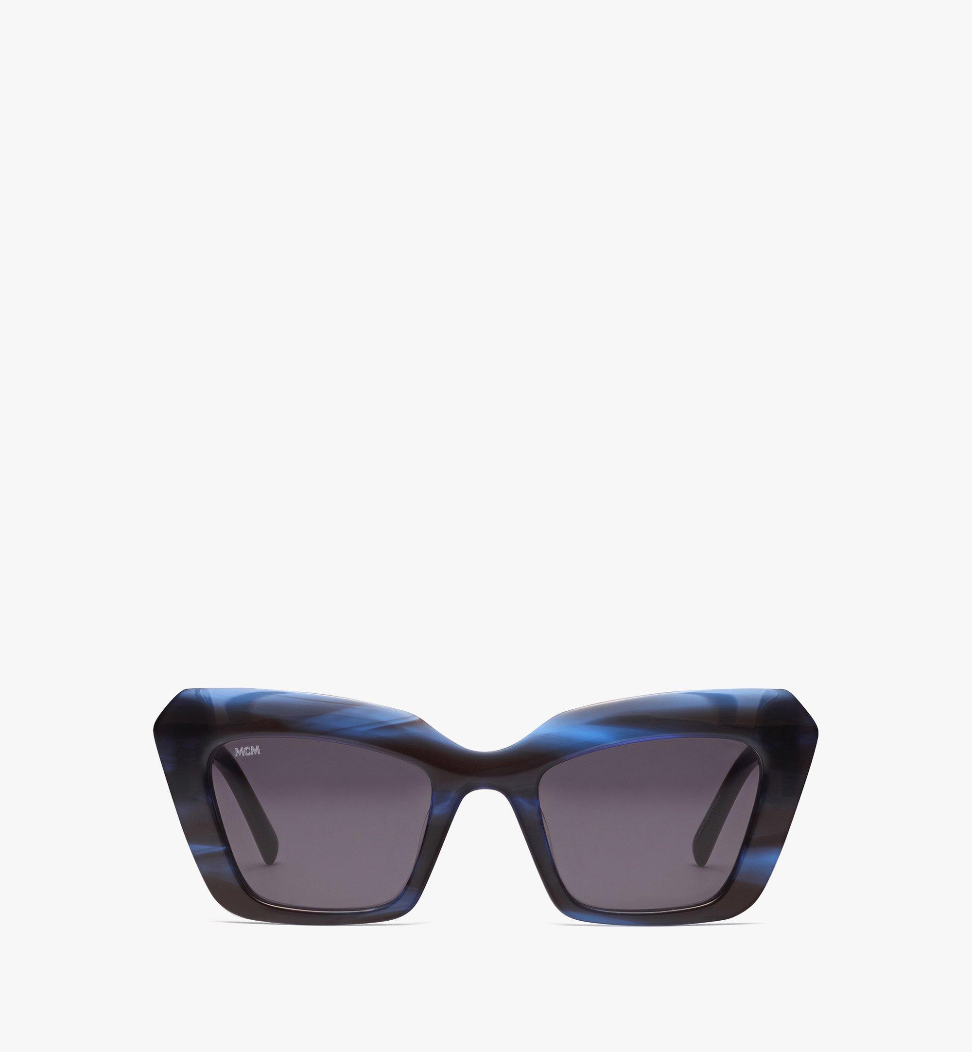 Lunettes de soleil œil-de-chat bicolores MCM731SLB