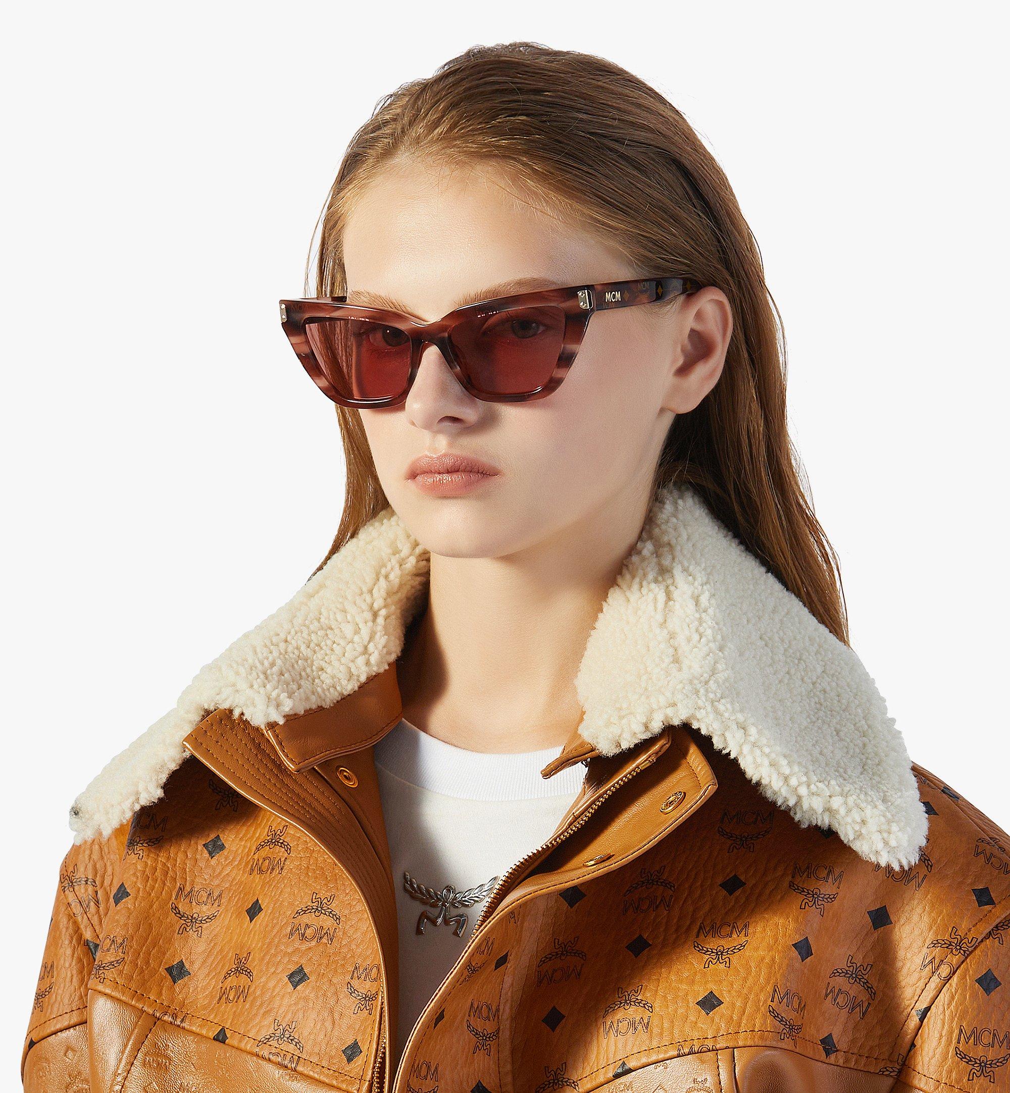MCM Cat-Eye-Sonnenbrille Brown MEGEAMM03P0001 Noch mehr sehen 2
