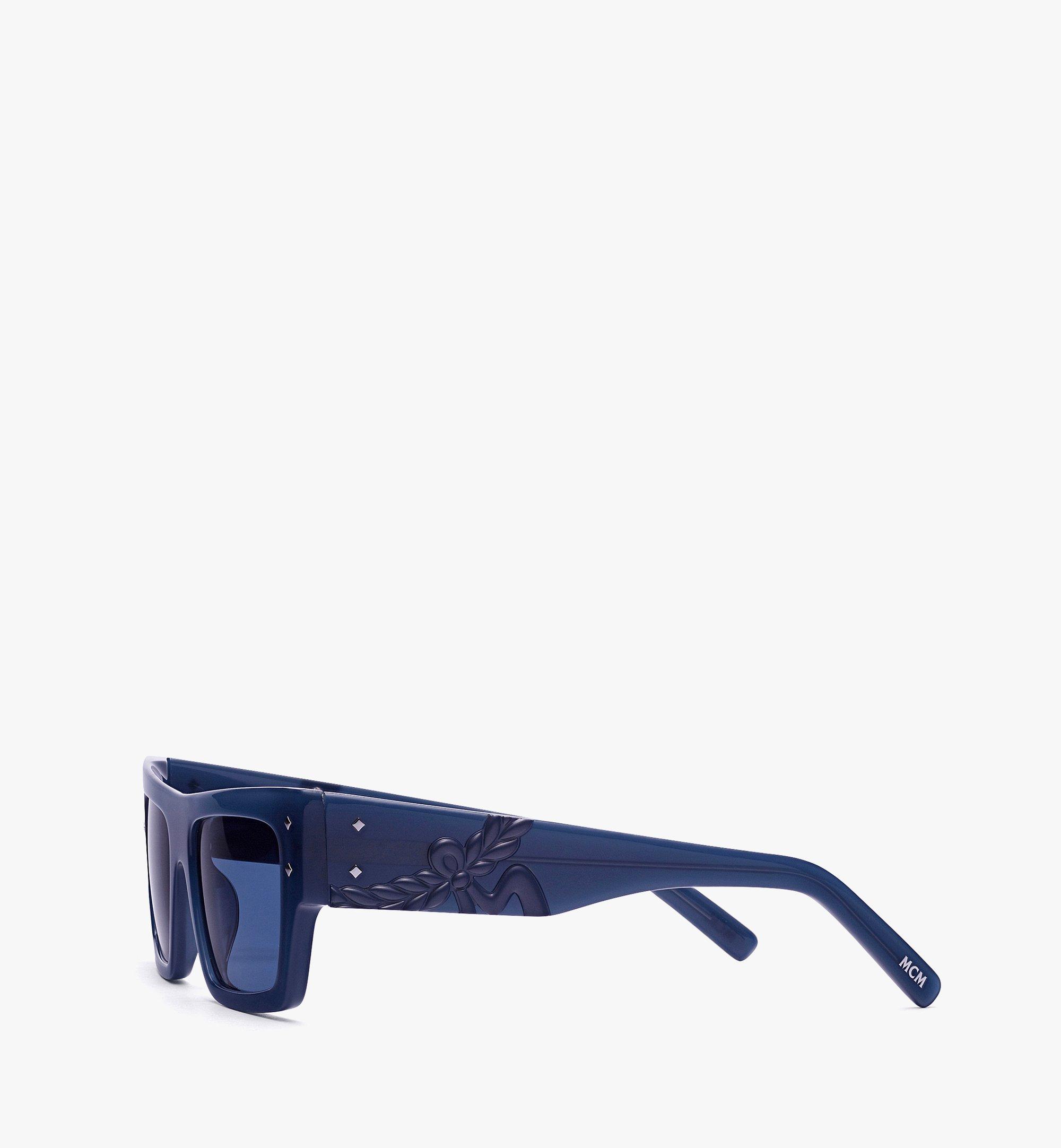 MCM Laurel Geometric Sunglasses Blue MEGEAMM09V4001 Alternate View 1