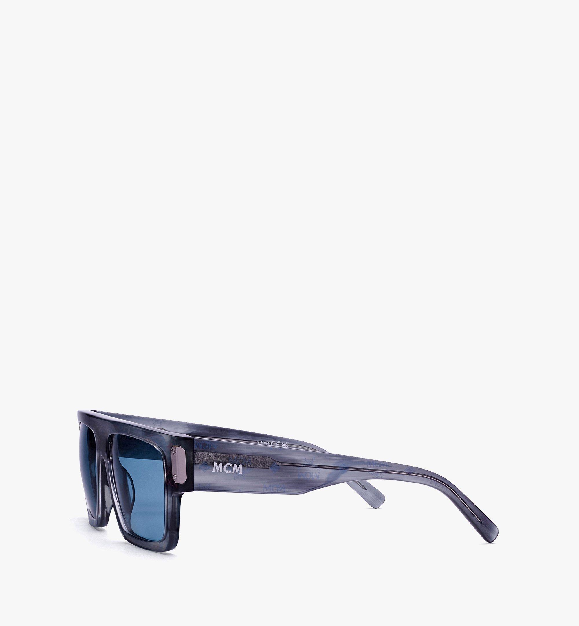 MCM Square Sunglasses Grey MEGEAMM10EG001 Alternate View 1