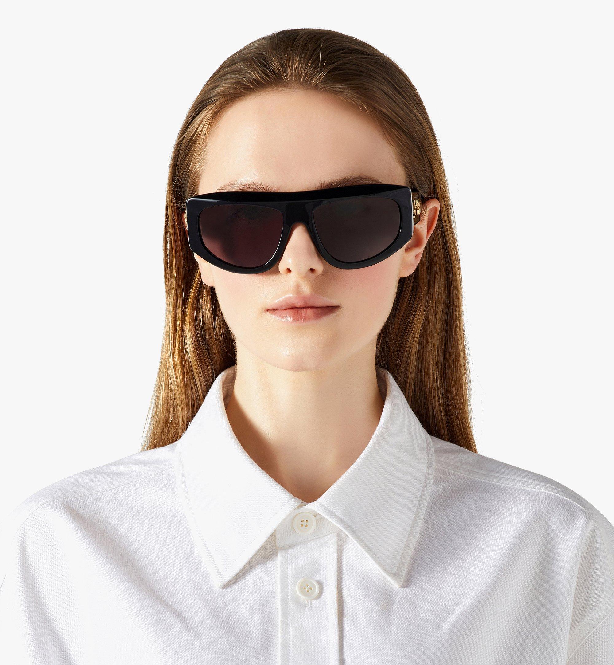 MCM Unisex Square Sunglasses Black MEGESMM02BK001 Alternate View 3