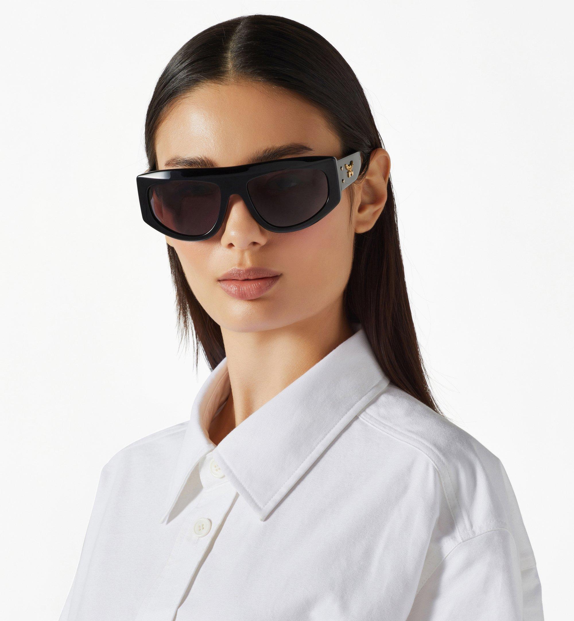 MCM Unisex Square Sunglasses Black MEGESMM05BK001 Alternate View 3