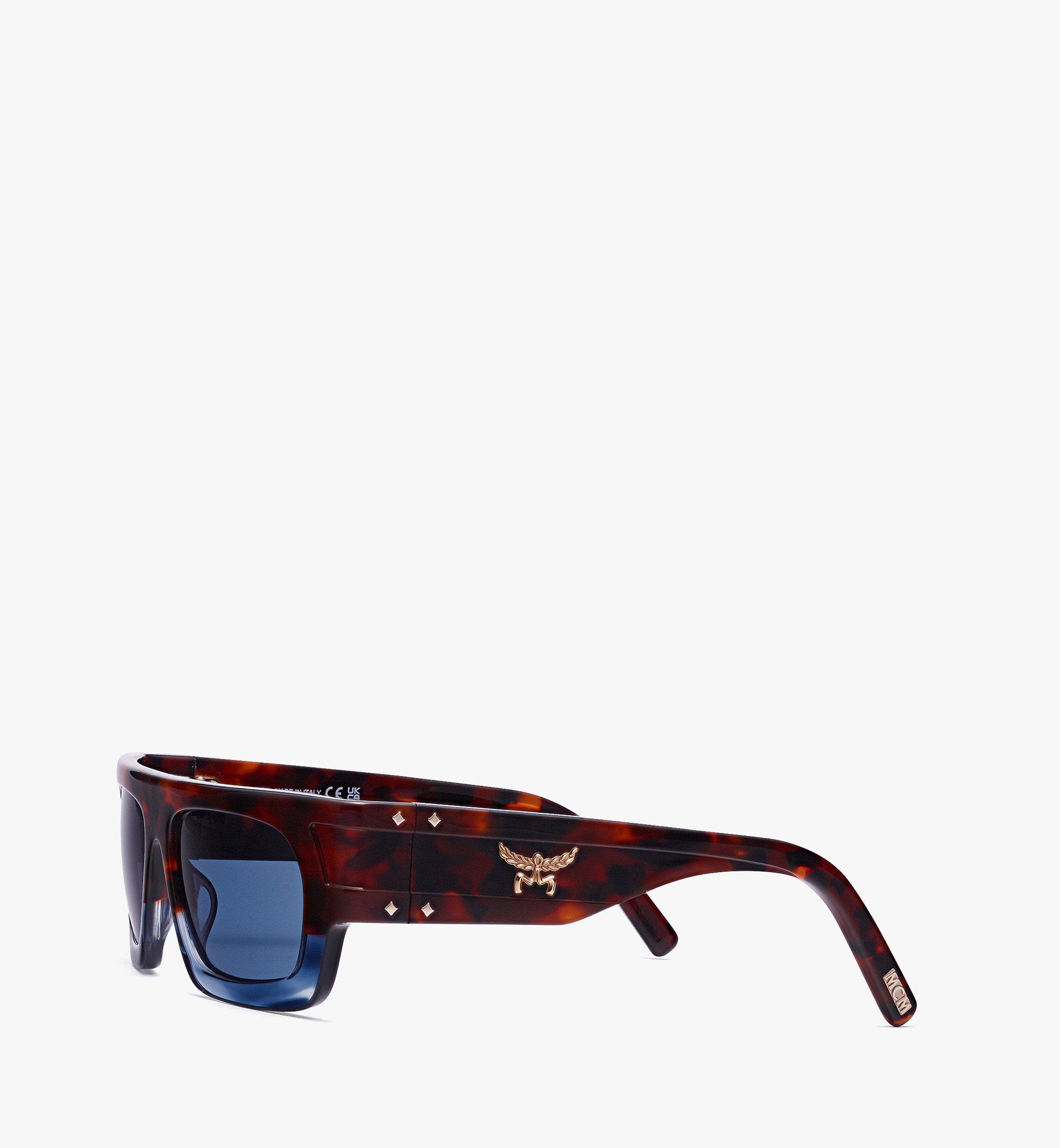 One Size Rectangular Sunglasses Blue | MCM ®US