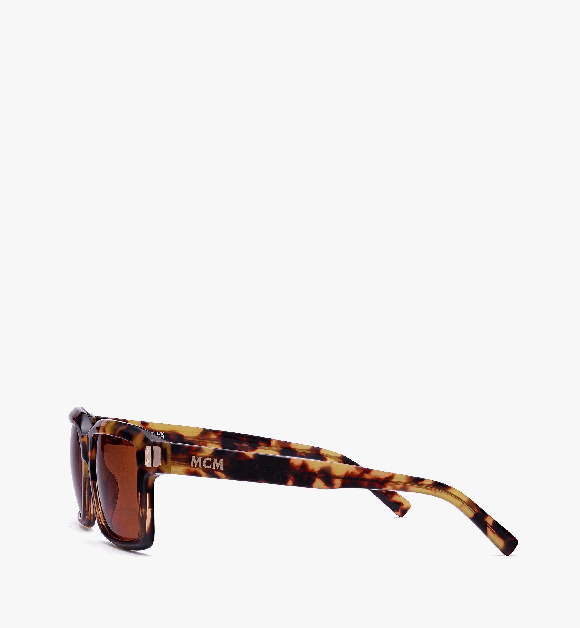 One Size Oversized Square Sunglasses Brown | MCM ®US display picture 1