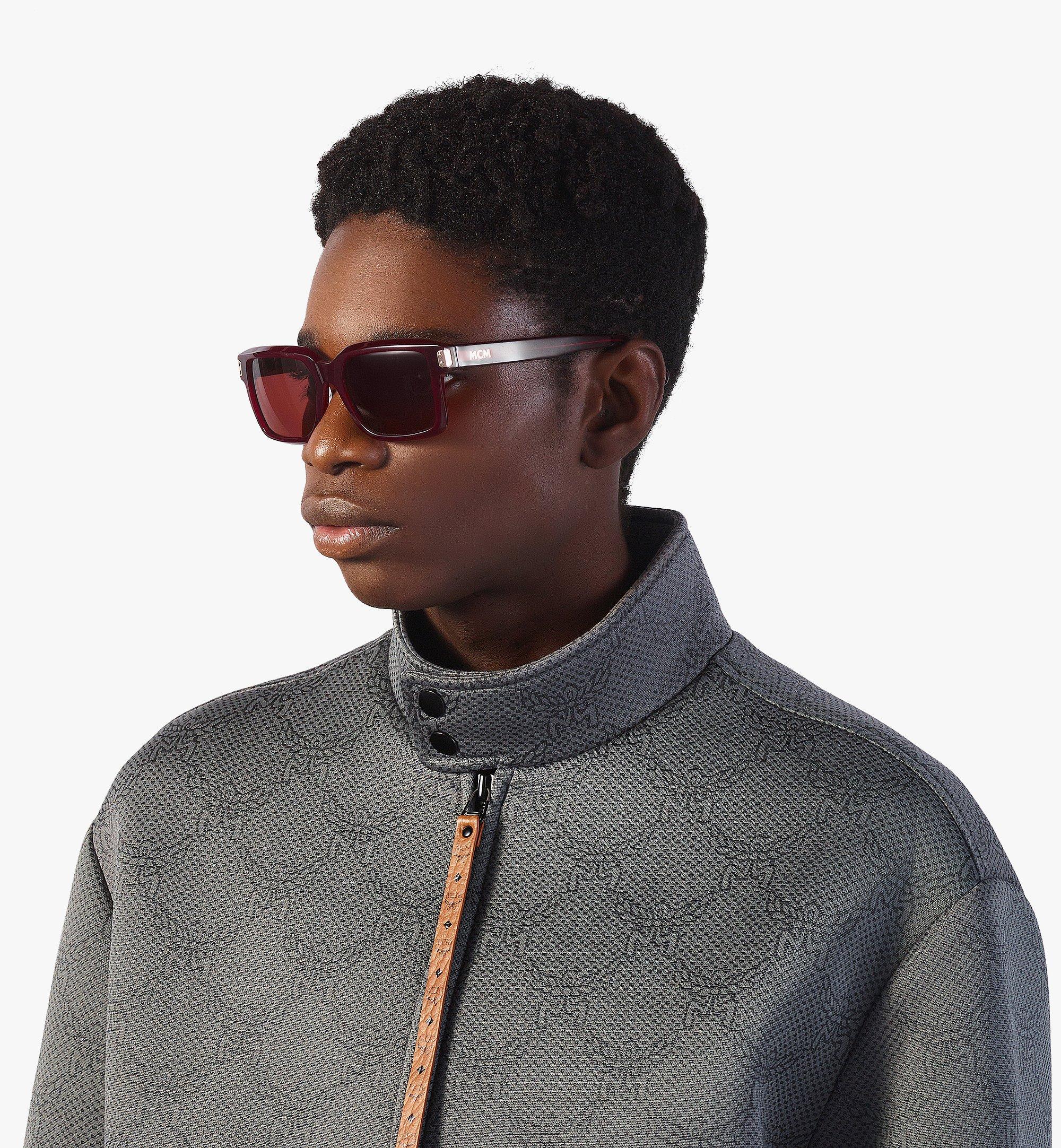 MCM Oversized Square Sunglasses  MEGFSMM03UX001 Alternate View 2