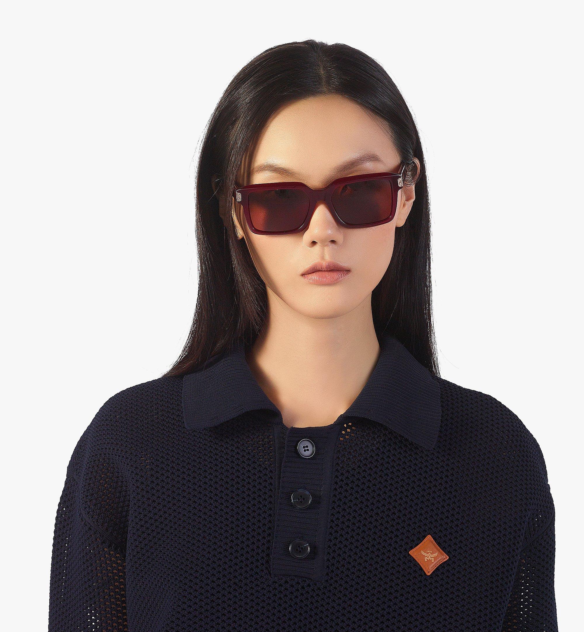 MCM Oversized Square Sunglasses  MEGFSMM03UX001 Alternate View 5