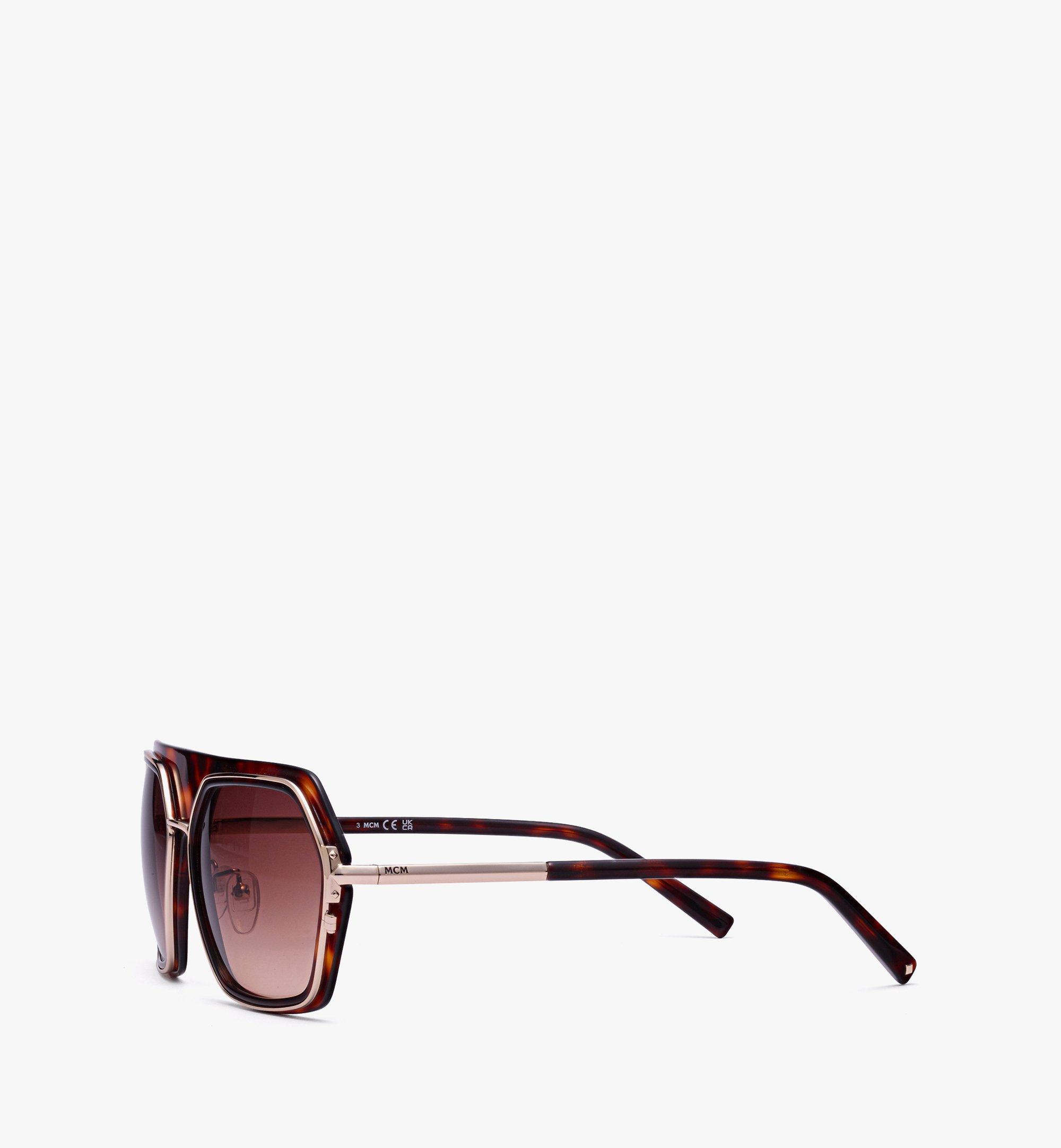 One Size Geometric Sunglasses Black | MCM ®US