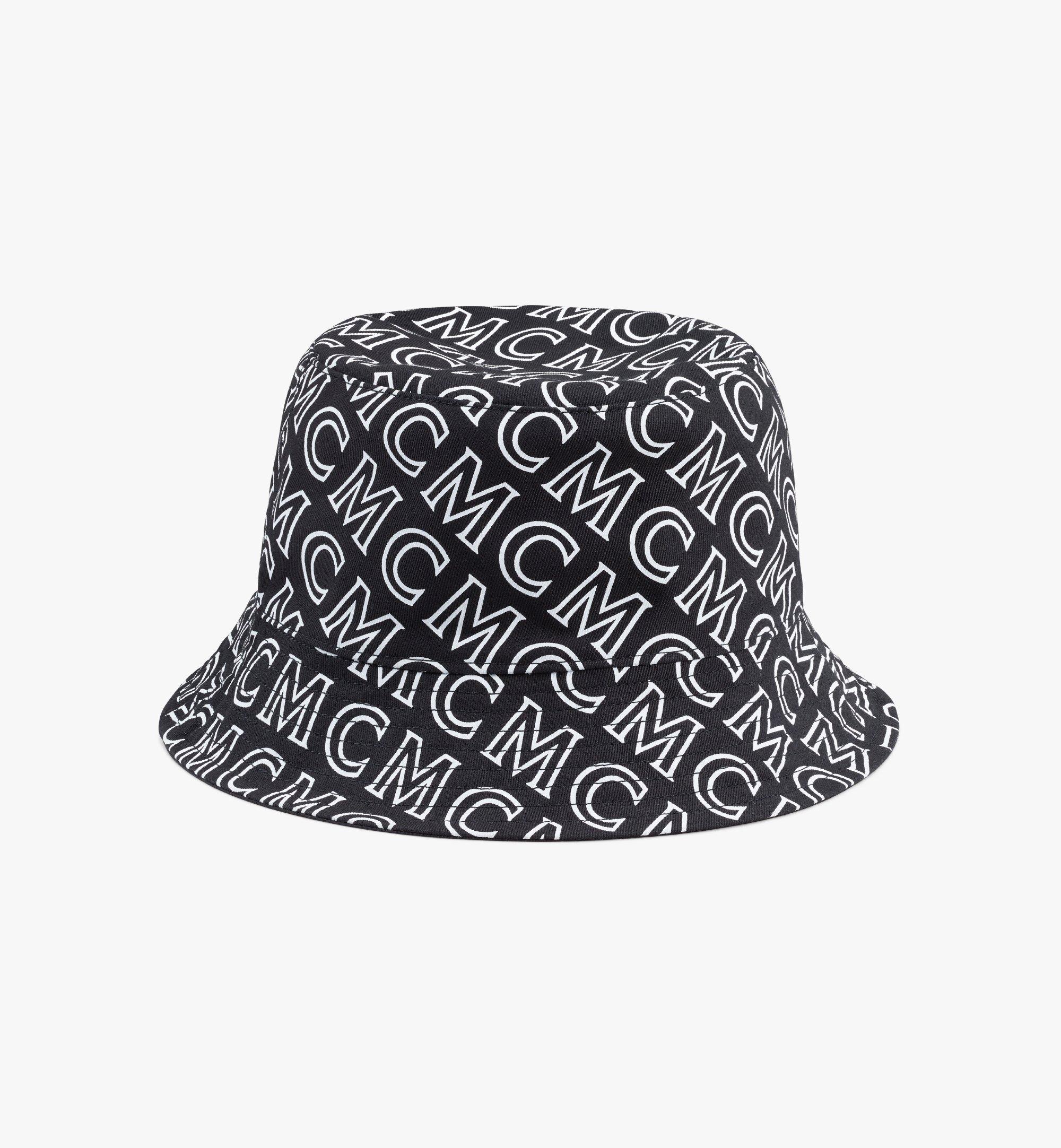 monogram bucket hat