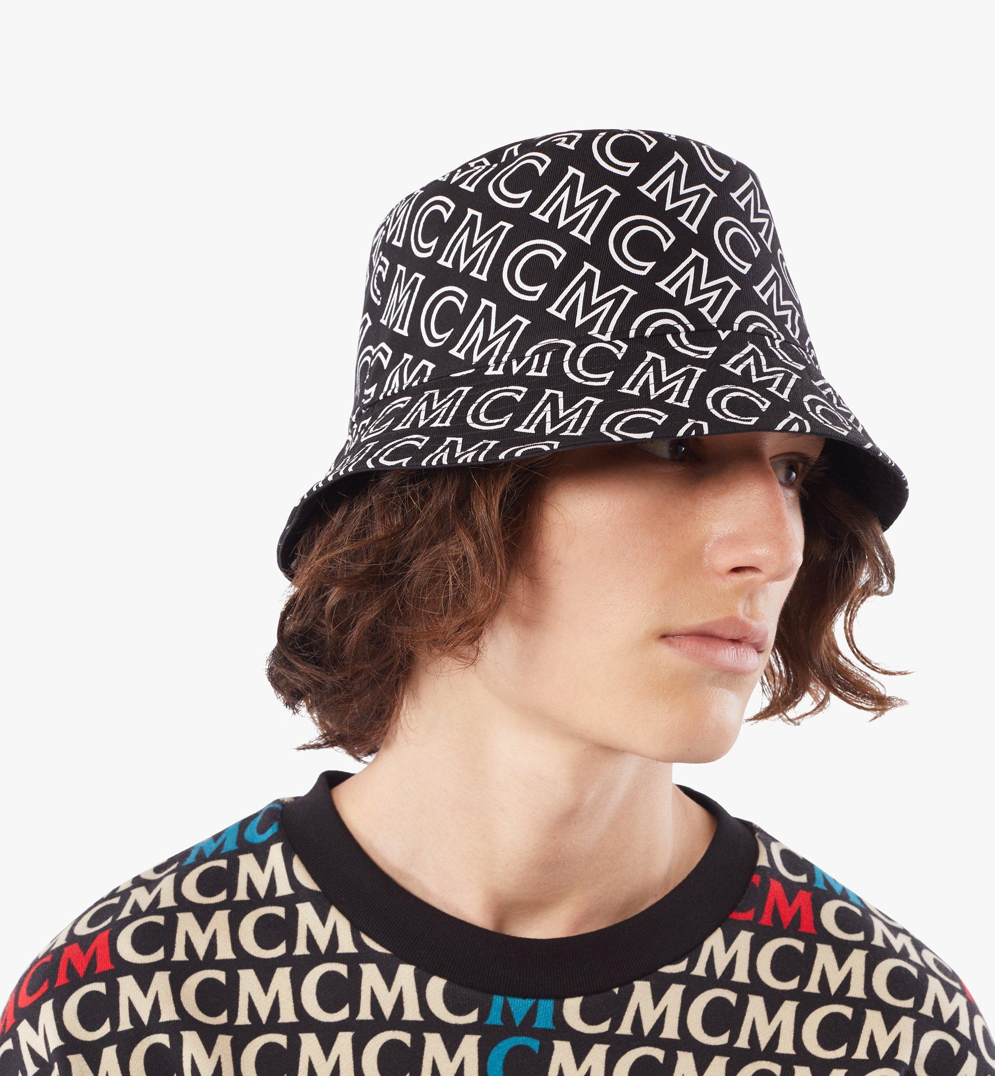 monogram bucket hat